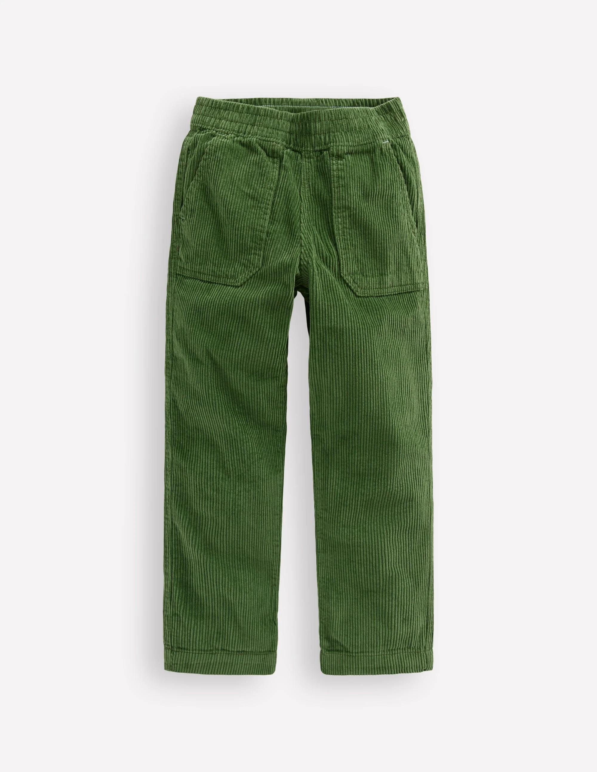 Cordhose zum Hineinschlüpfen-Promenadengrün