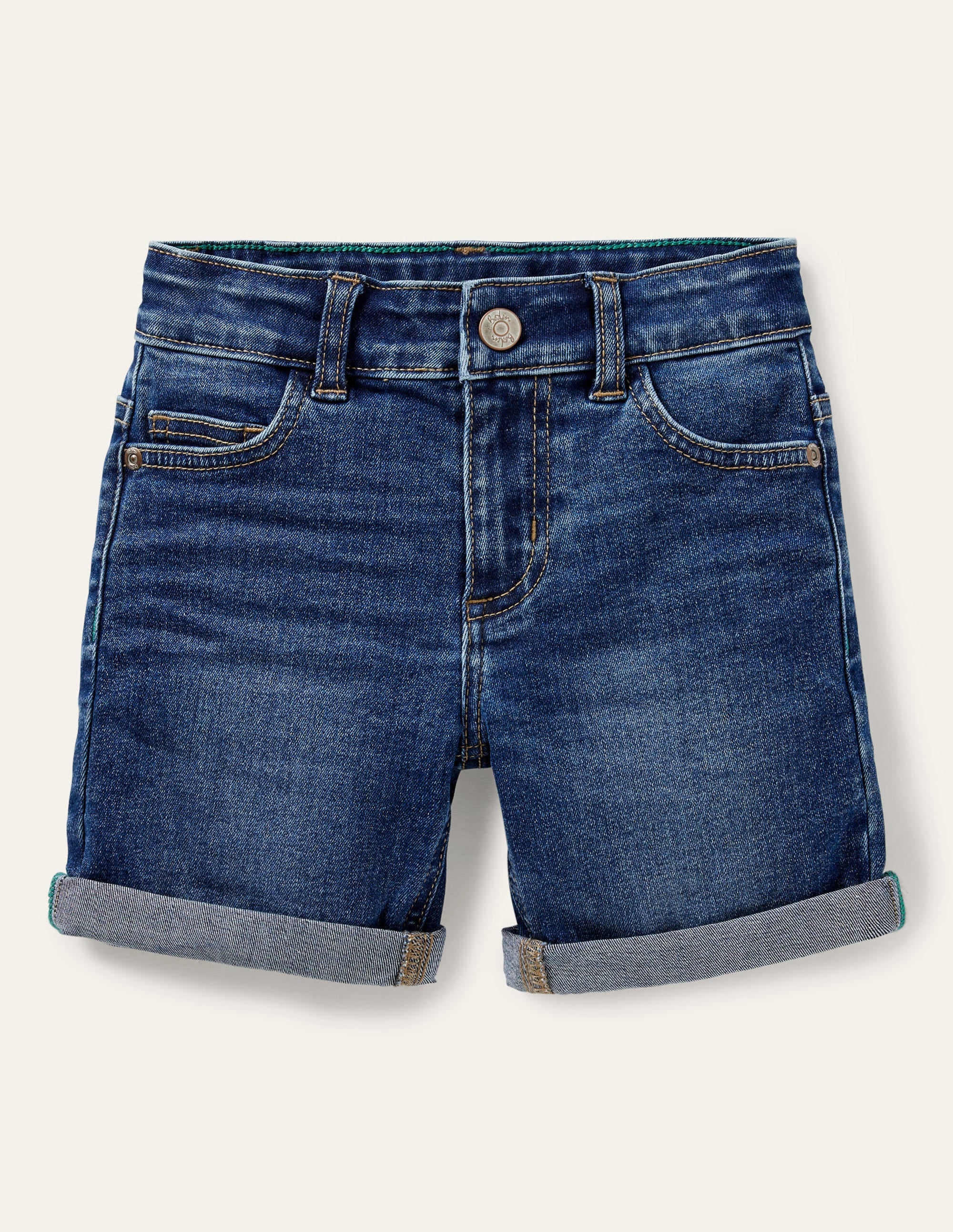 Denimshorts mit Adventure-Flex-Mittleres Vintageblau