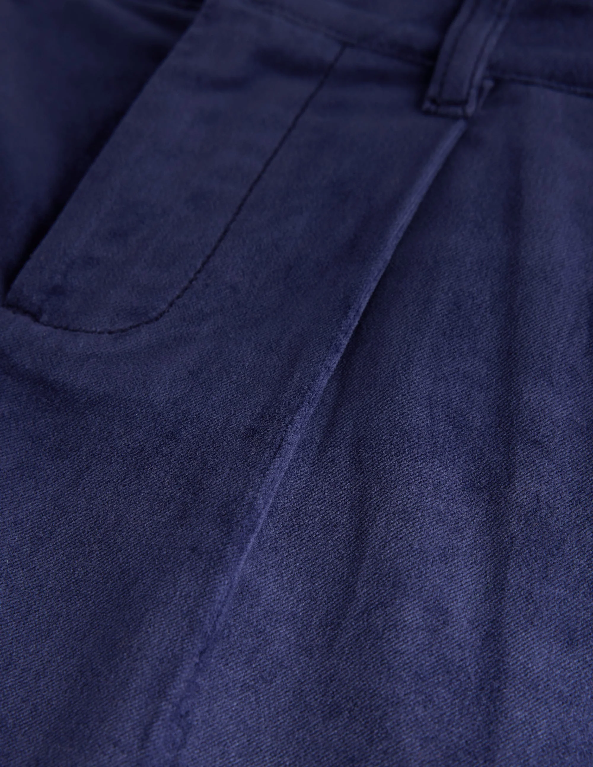 Elegante Hose-Navy Samt - Image 3