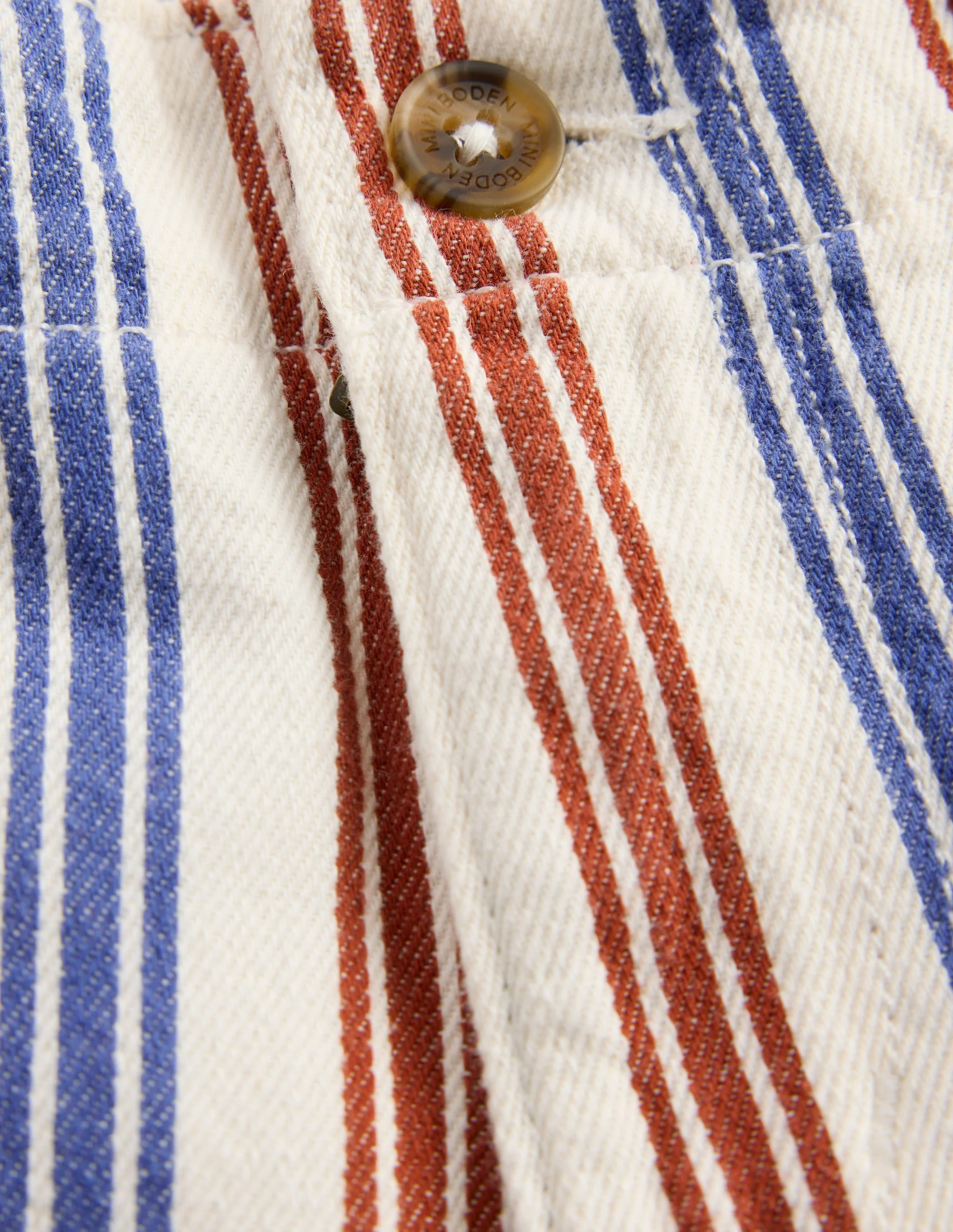 Elegante Shorts-Blaue und Rot Streifen - Image 4