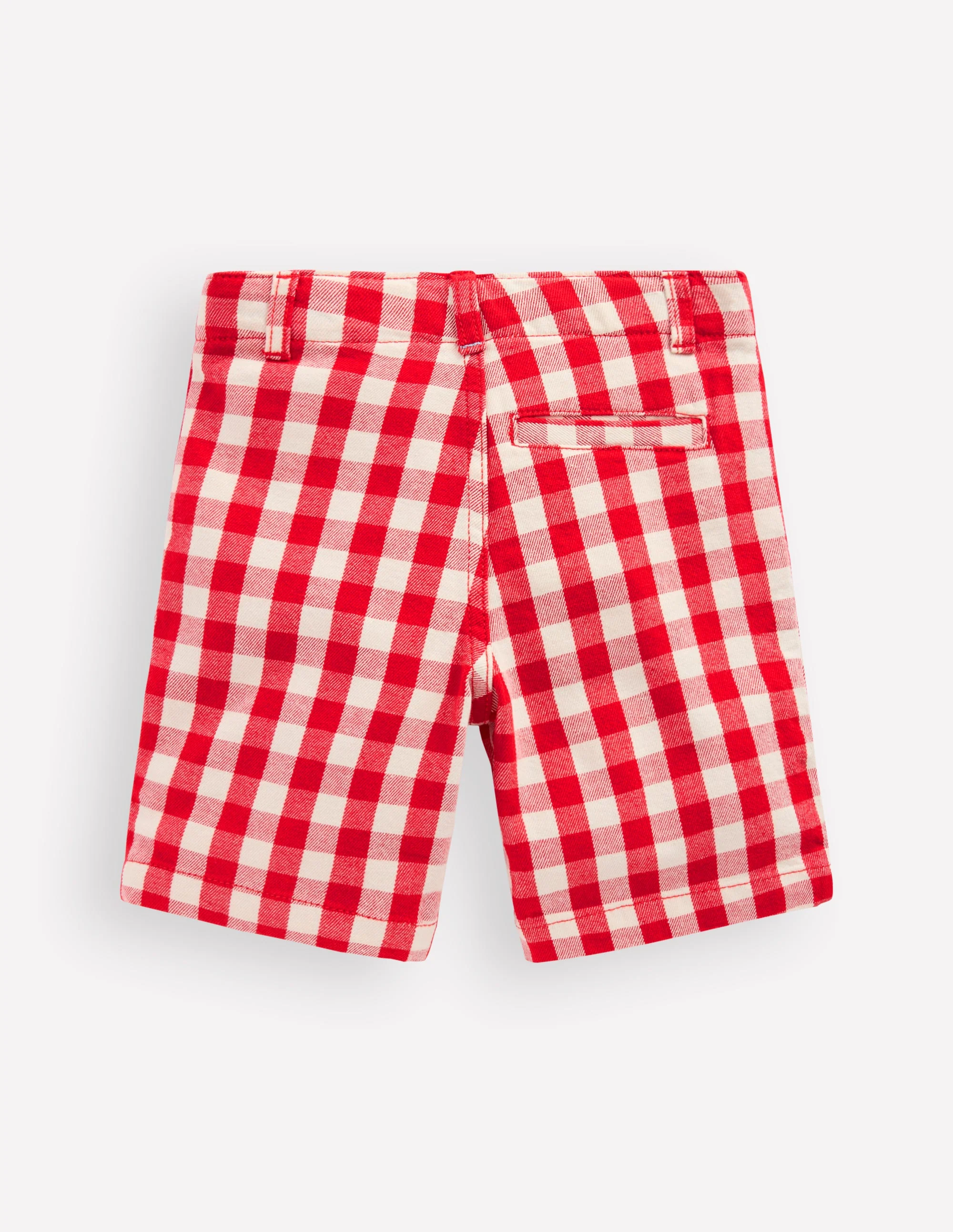 Elegante Shorts-Rot Vichy - Image 2