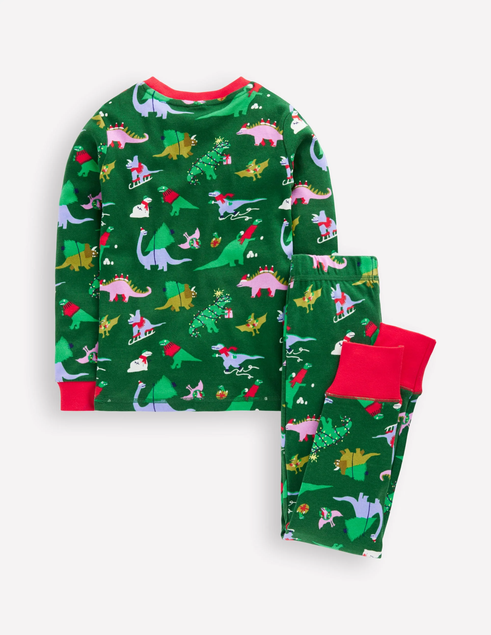 Eng anliegender, langer Schlafanzug-Eden Weihnachtsdinos - Image 2