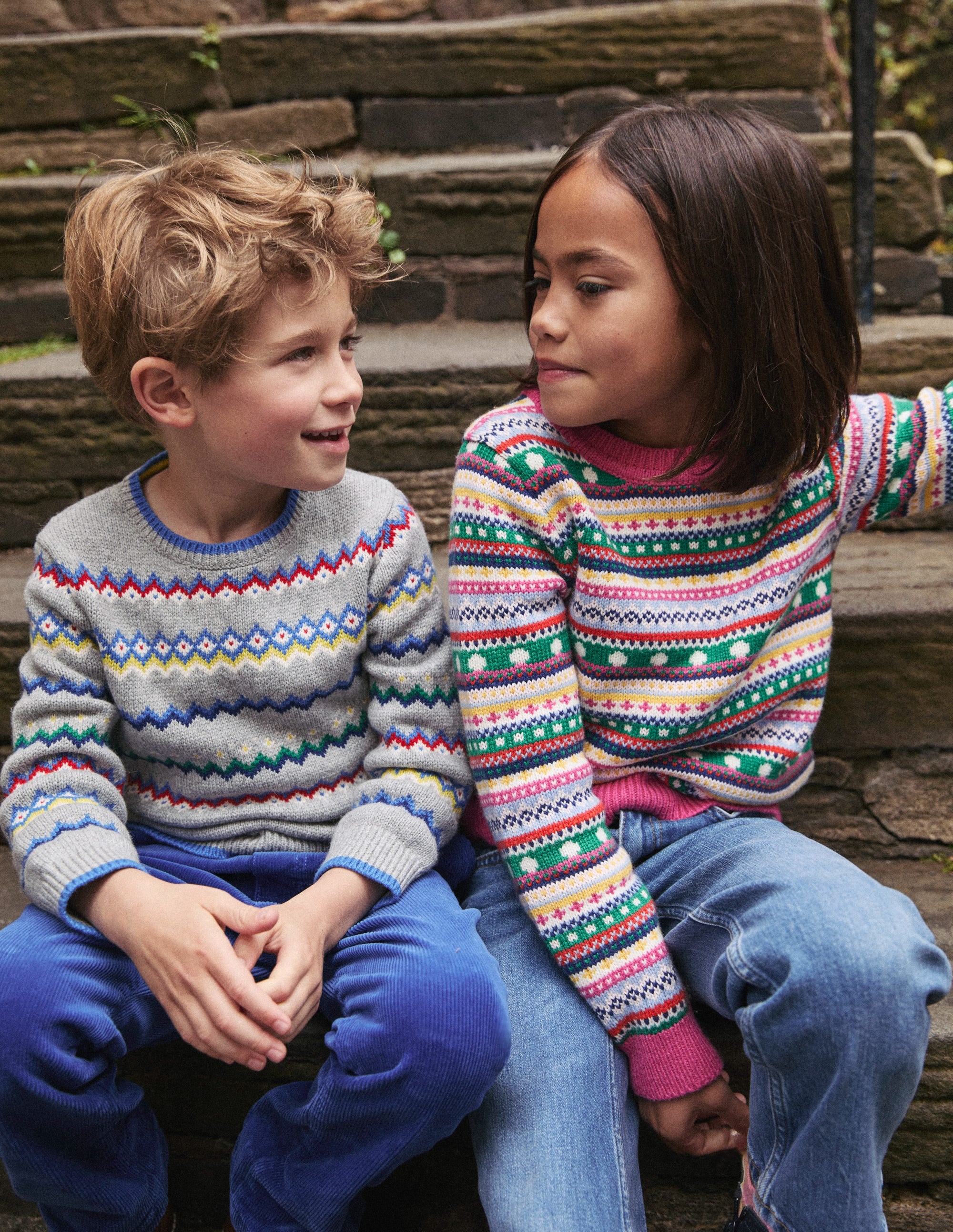 Fair-Isle-Pullover-Black - Image 7