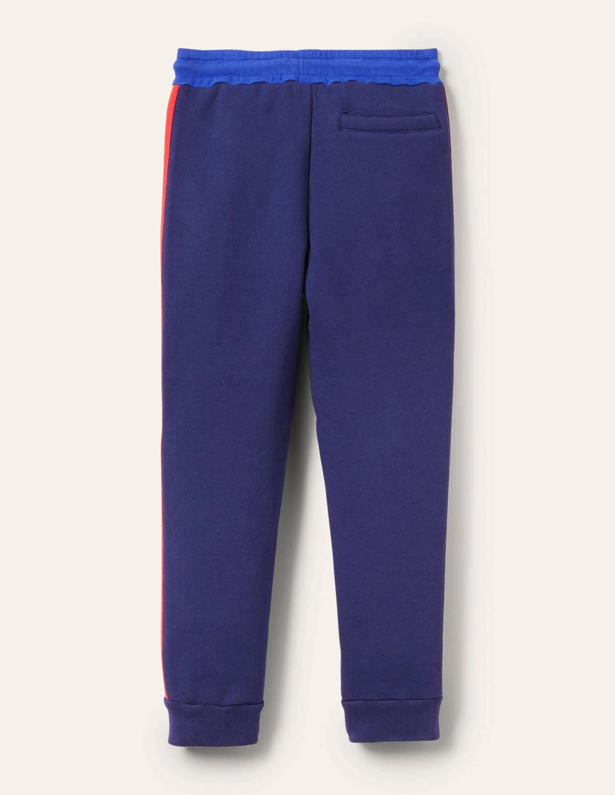 Flauschig gefütterte Jogginghose-Schuluniform-Navy - Image 2