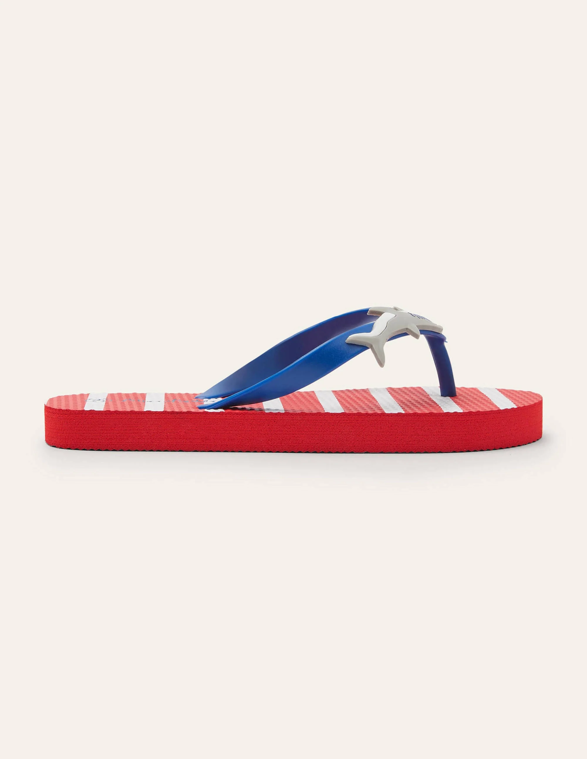 Flip-Flops (Jungen)-Rot/Naturweiß, Haie - Image 2