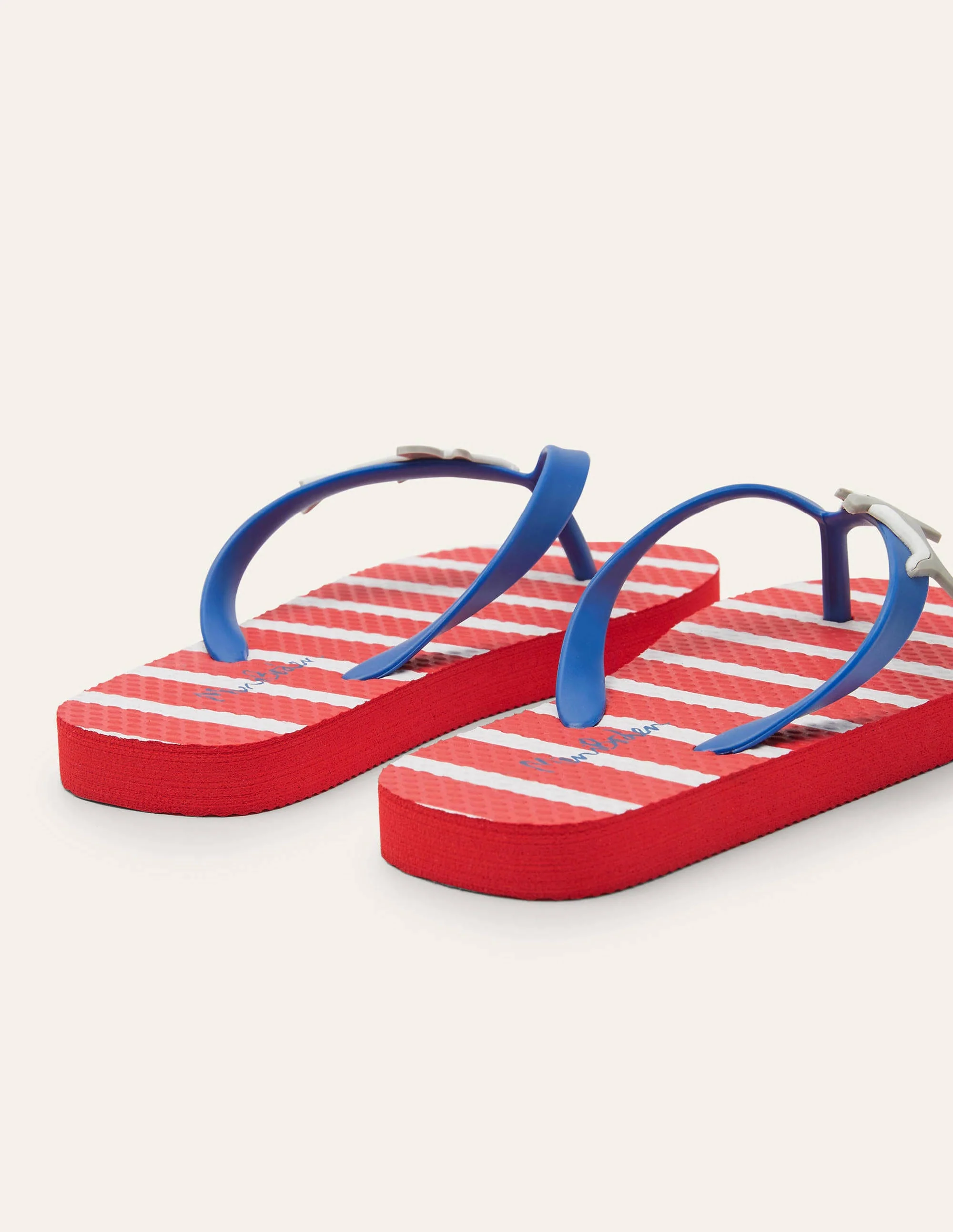 Flip-Flops (Jungen)-Rot/Naturweiß, Haie - Image 3