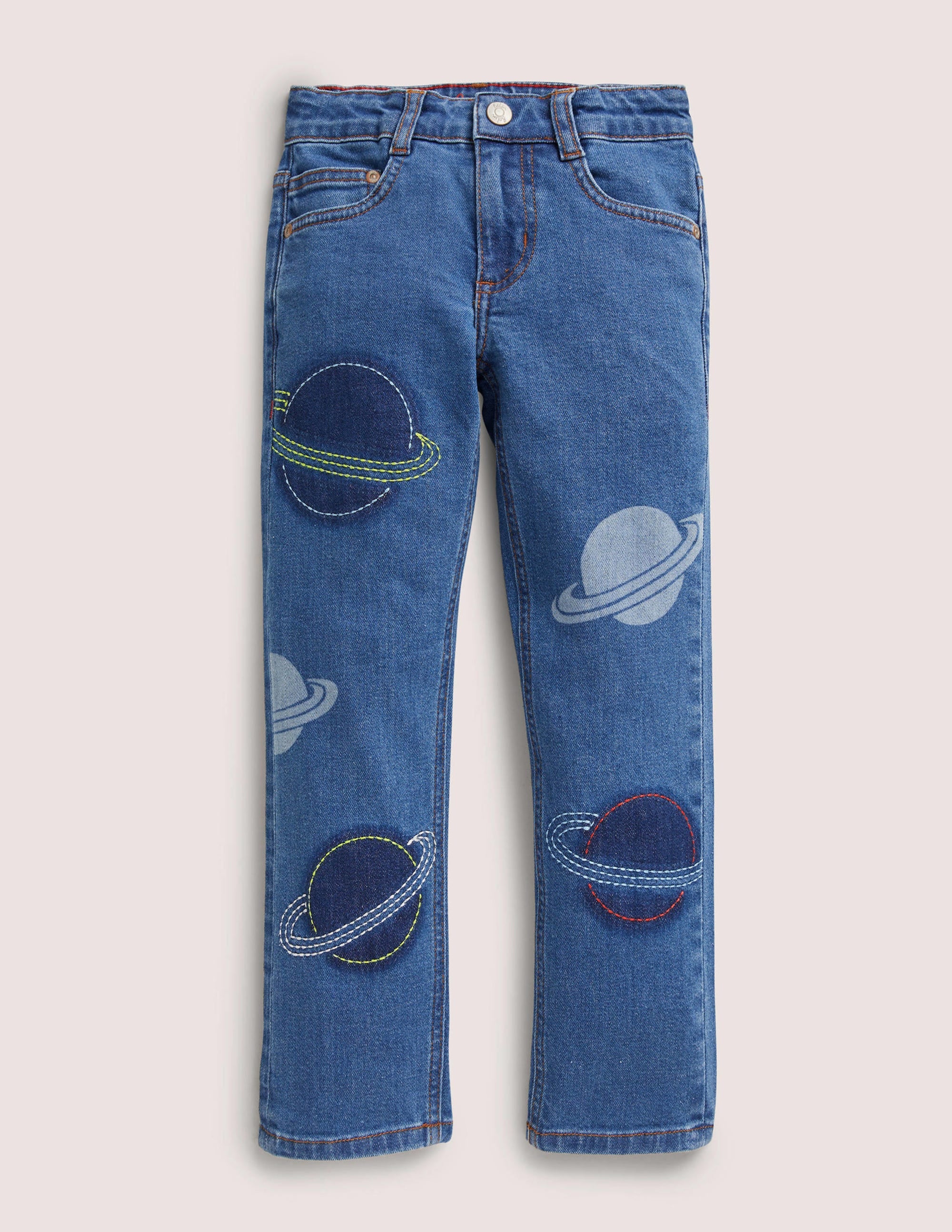 Fröhliche Jeans-Dunkles Vintageblau, Denim/Weltall