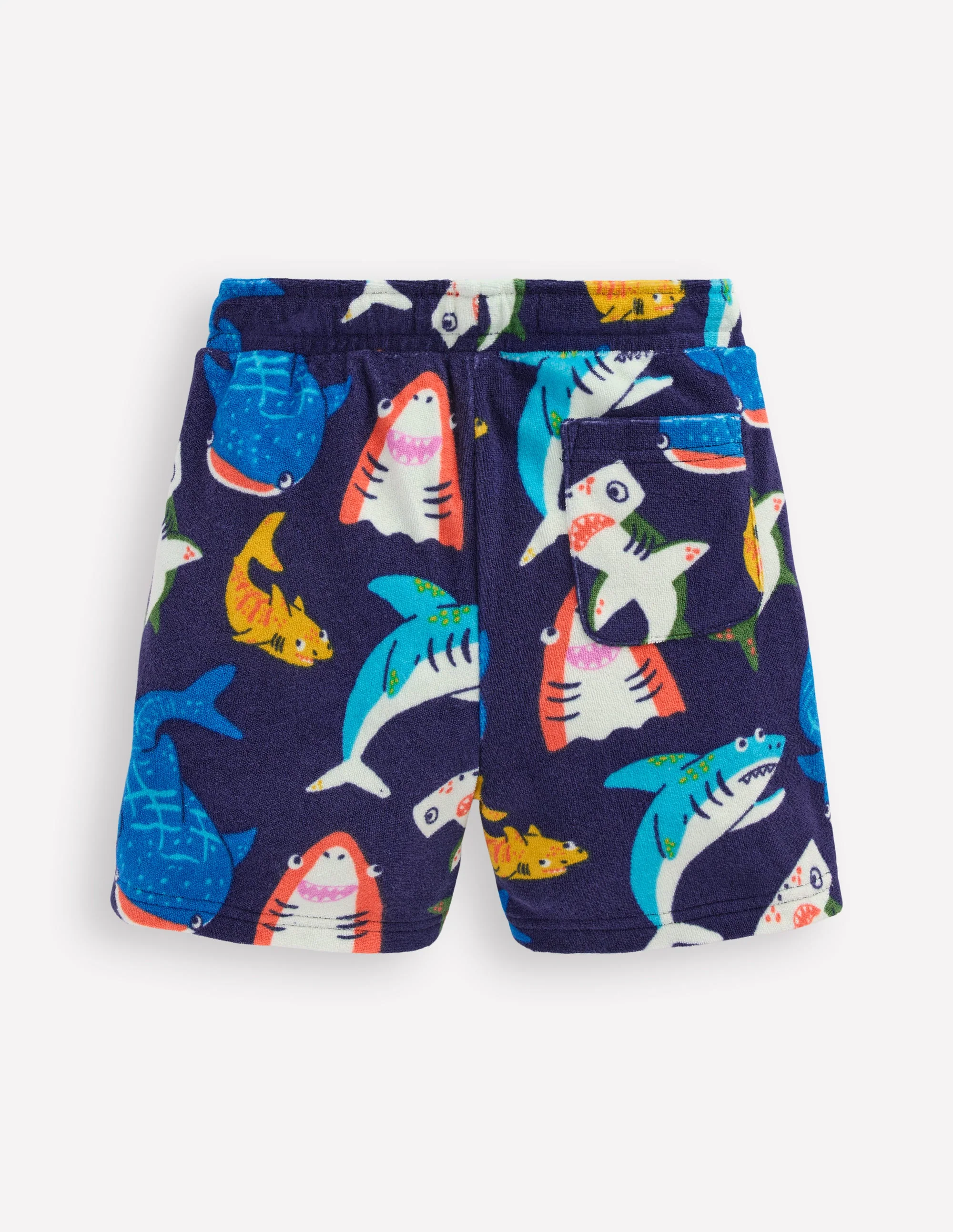 Frottee-Shorts-Marineblau Haie - Image 2
