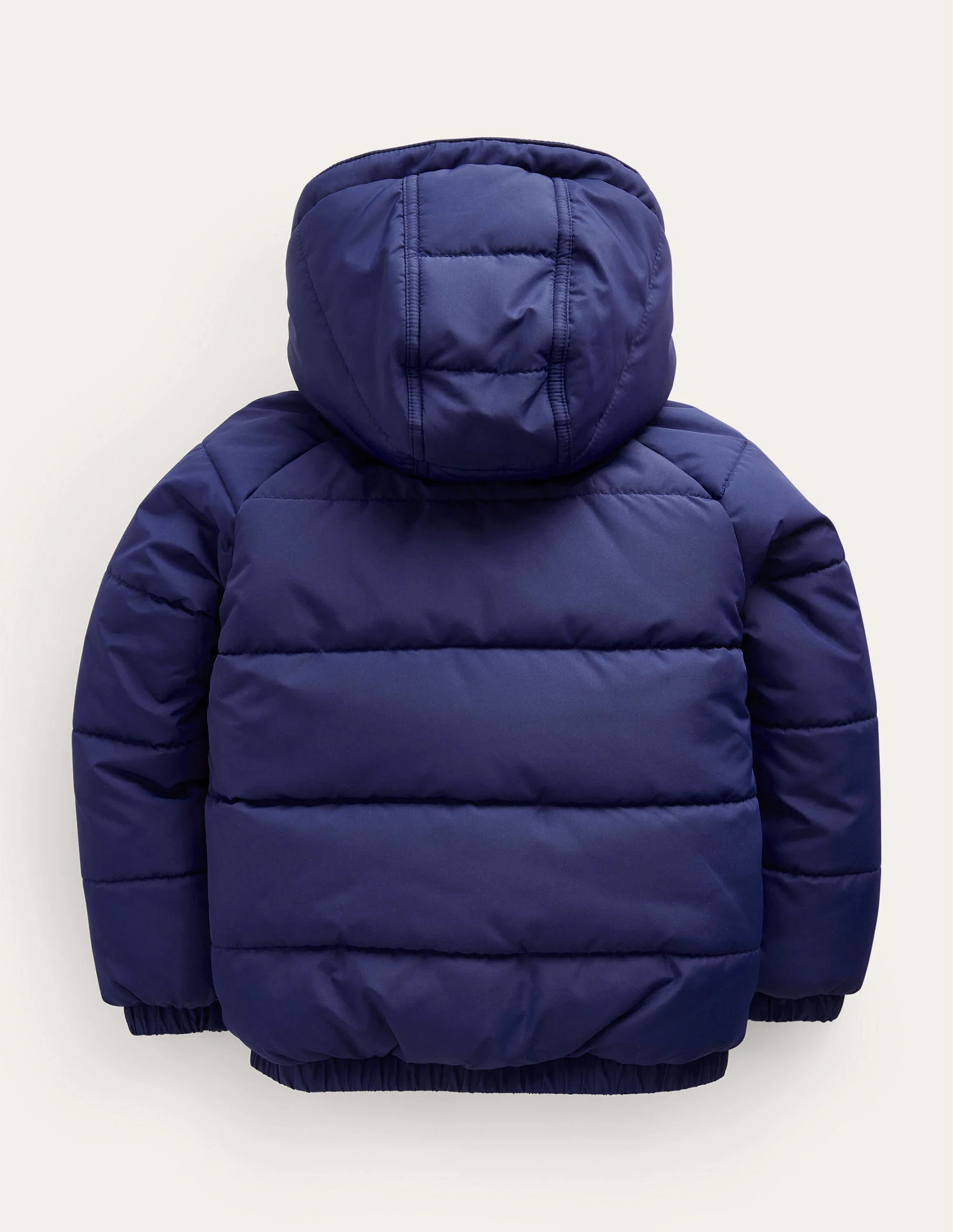 Gefütterter Mantel mit Applikationen-Schuluniform-Marineblau - Image 2