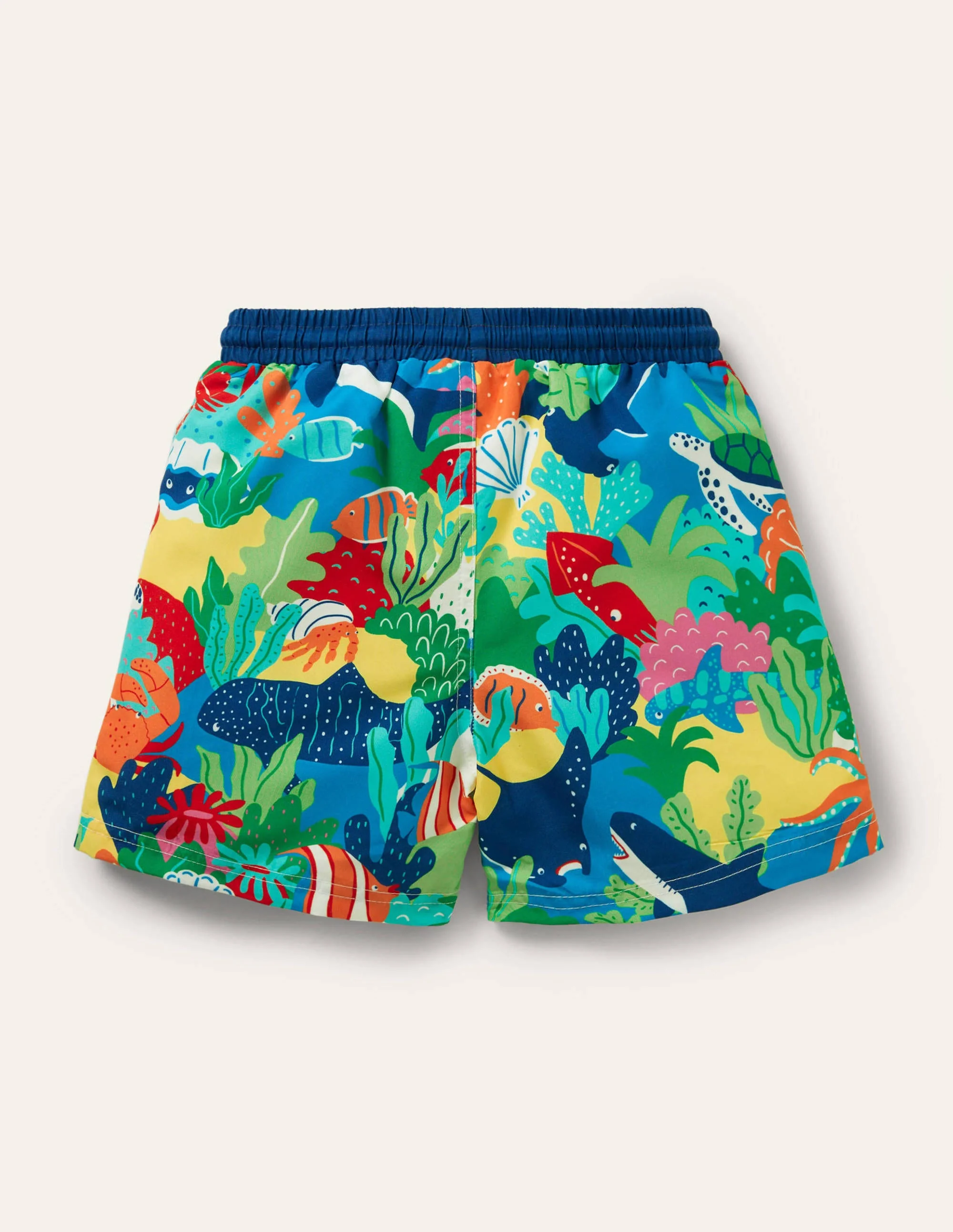Gemusterte Badeshorts-Bunt/Regenbogenfarben, Riffszene - Image 2