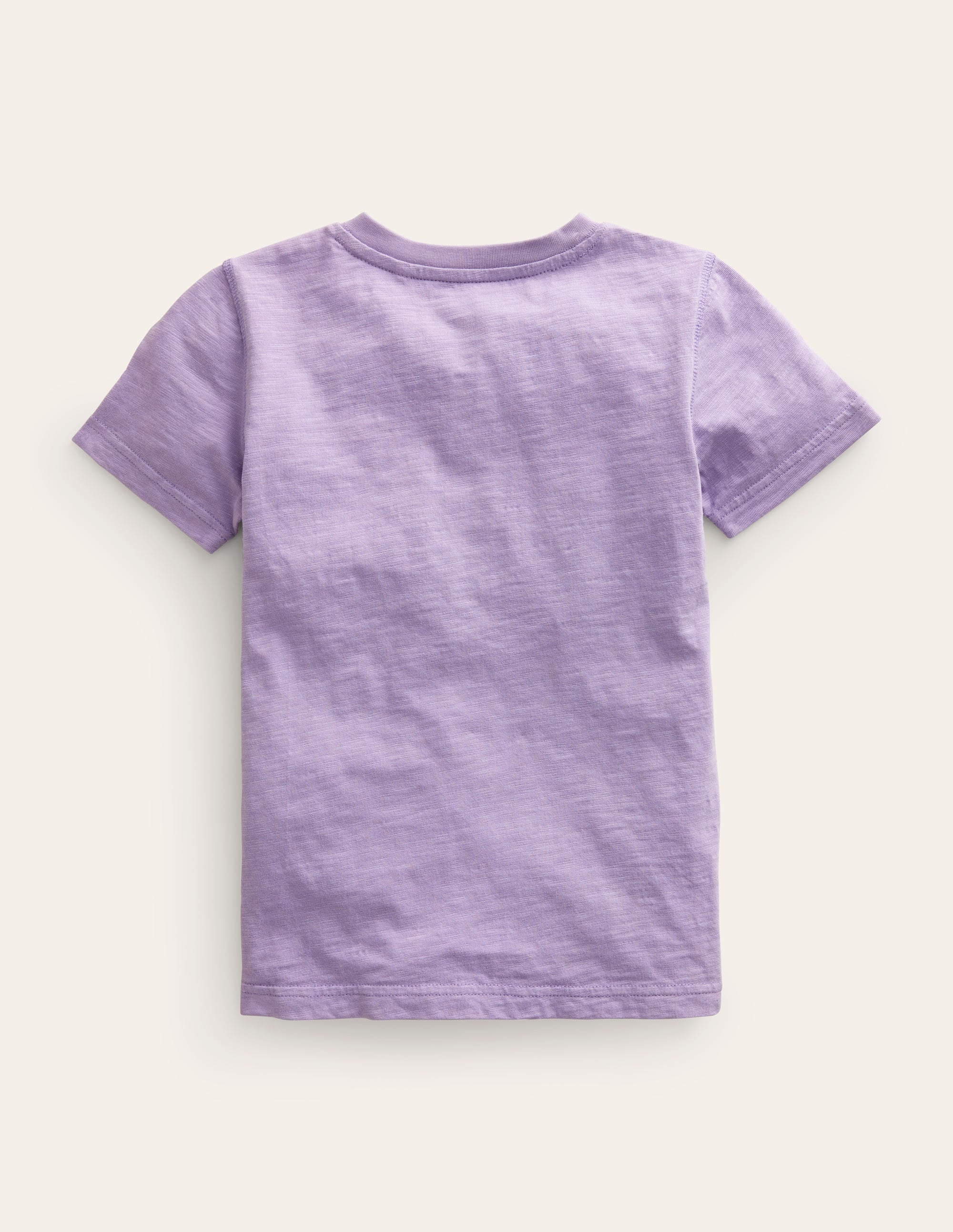 Henley T-Shirt aus gewaschener Baumwolle-Rittersporn „Misty Lavender“ - Image 2