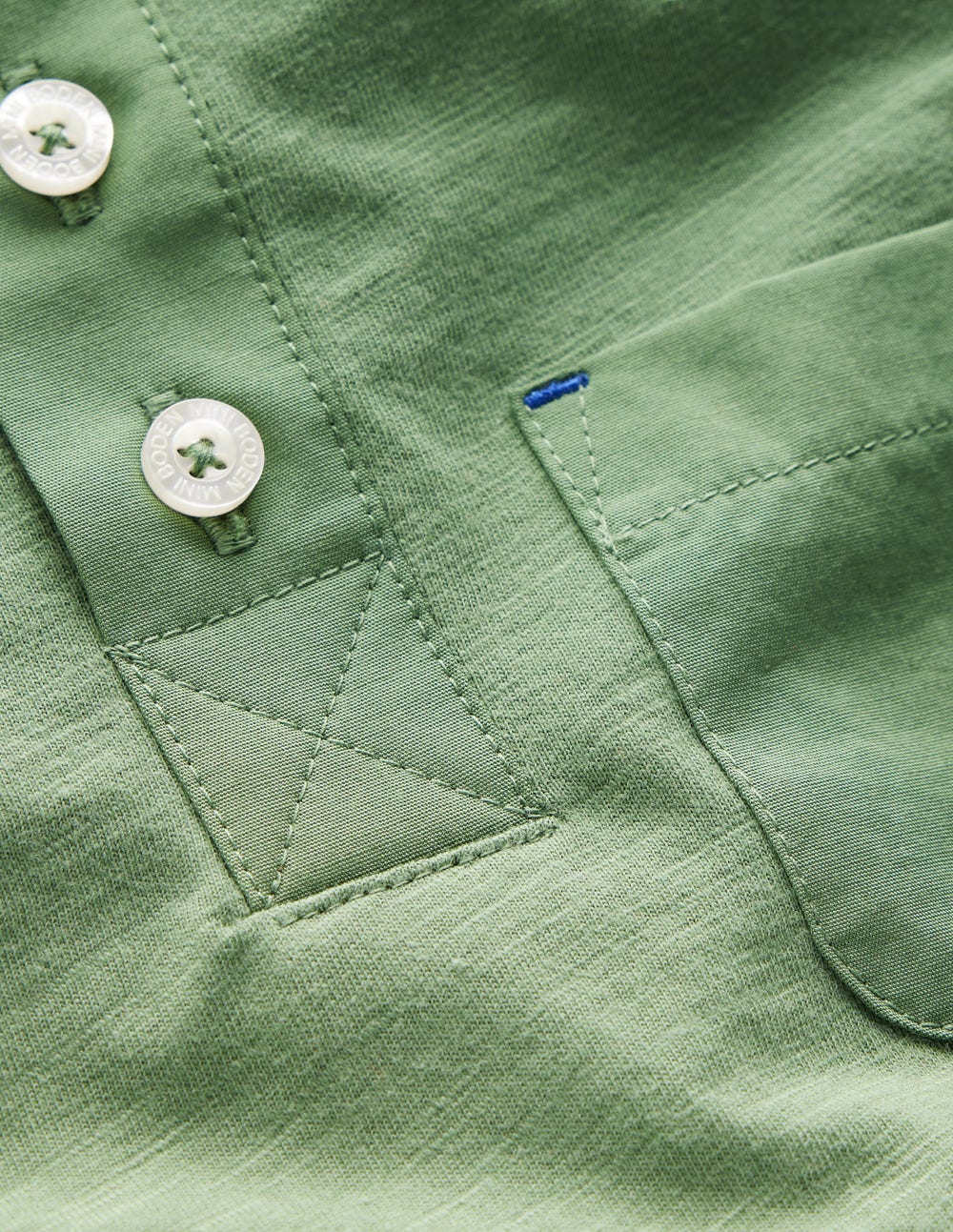 Henley-T-Shirt für den Alltag-Krötengrün - Image 6