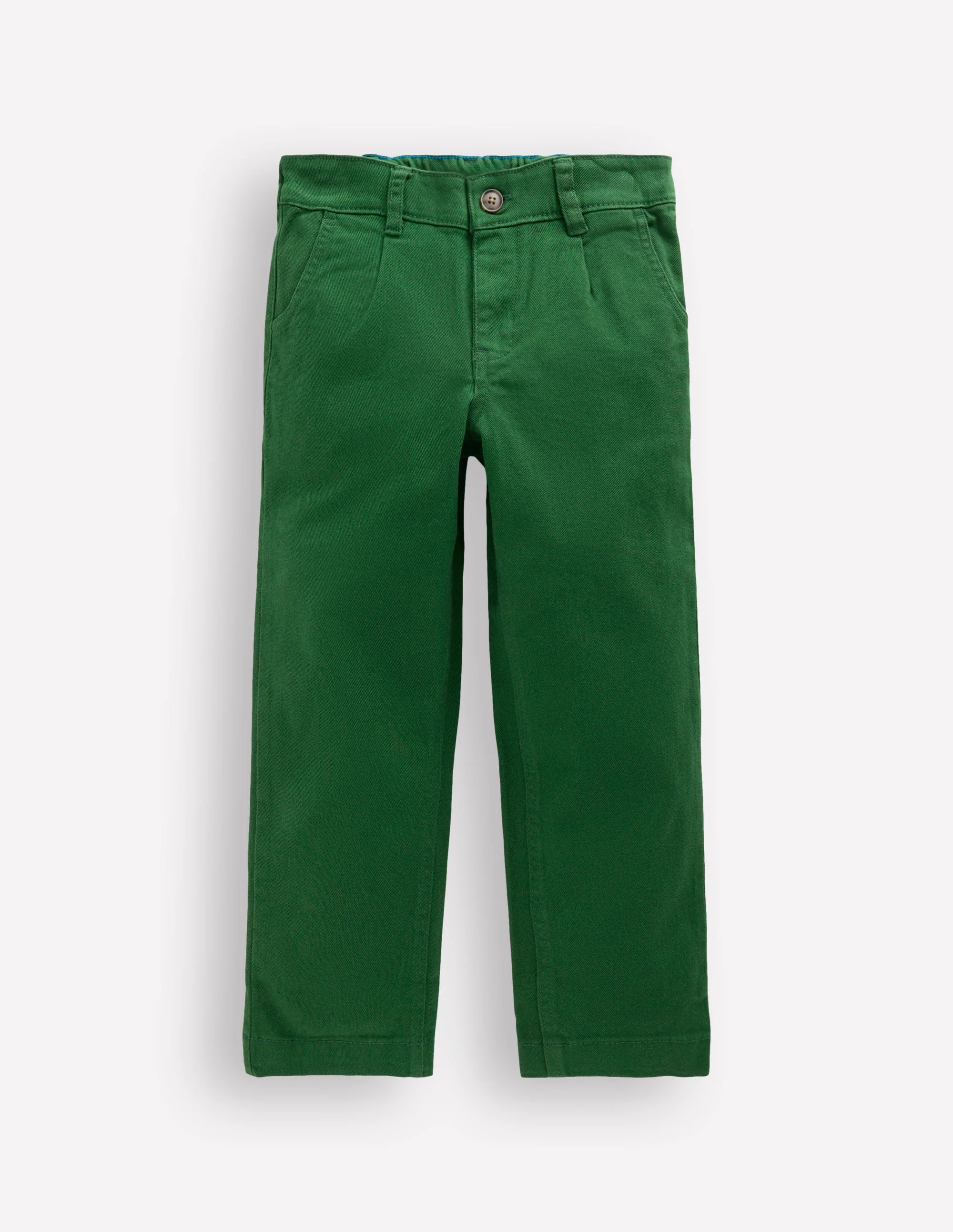 Hose mit geradem Bein für den Alltag-Kieferngrün Twill - Image 3