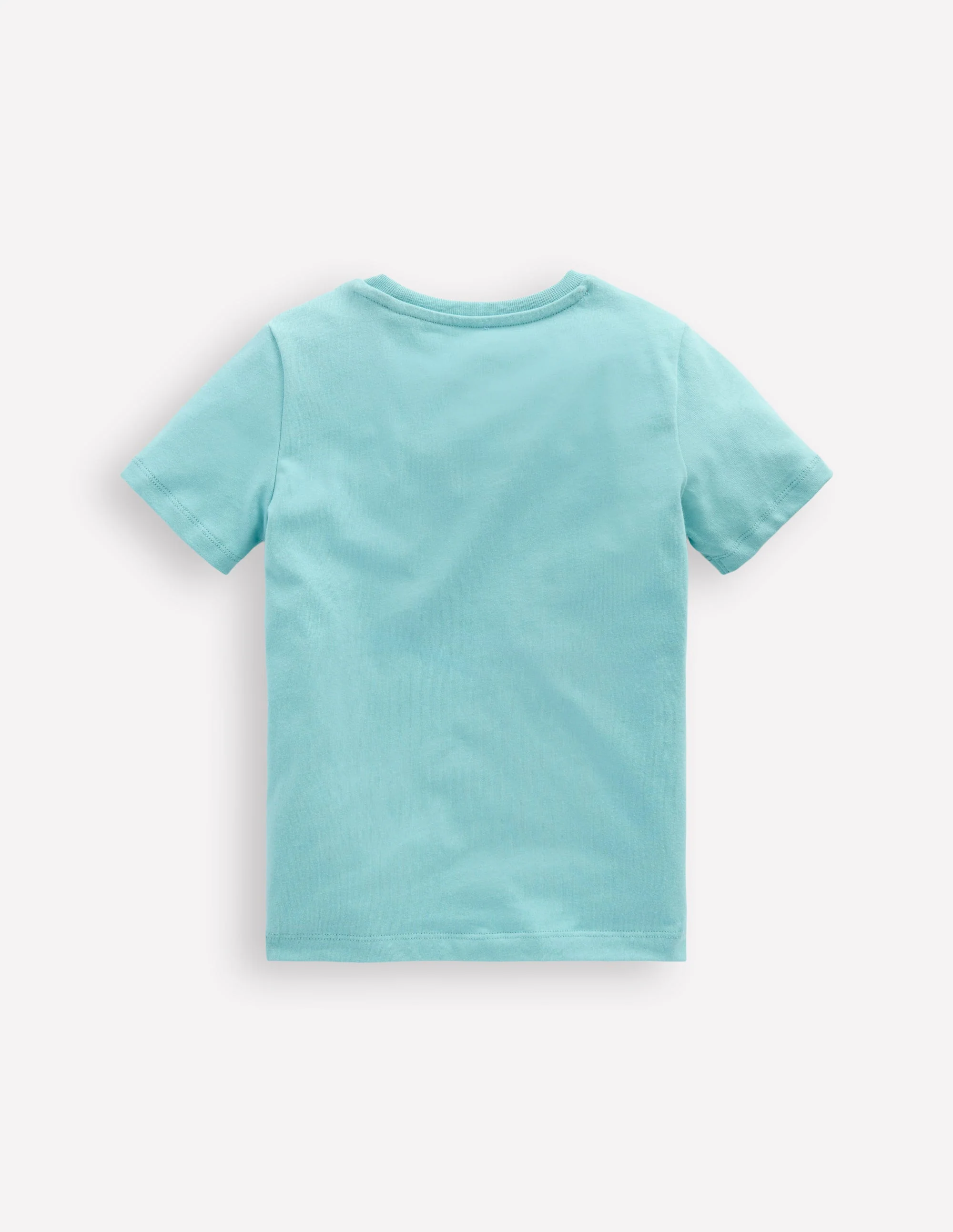 Im Dunkeln leuchtendes T-Shirt mit Superstitch-Karibikblau Qualle - Image 2