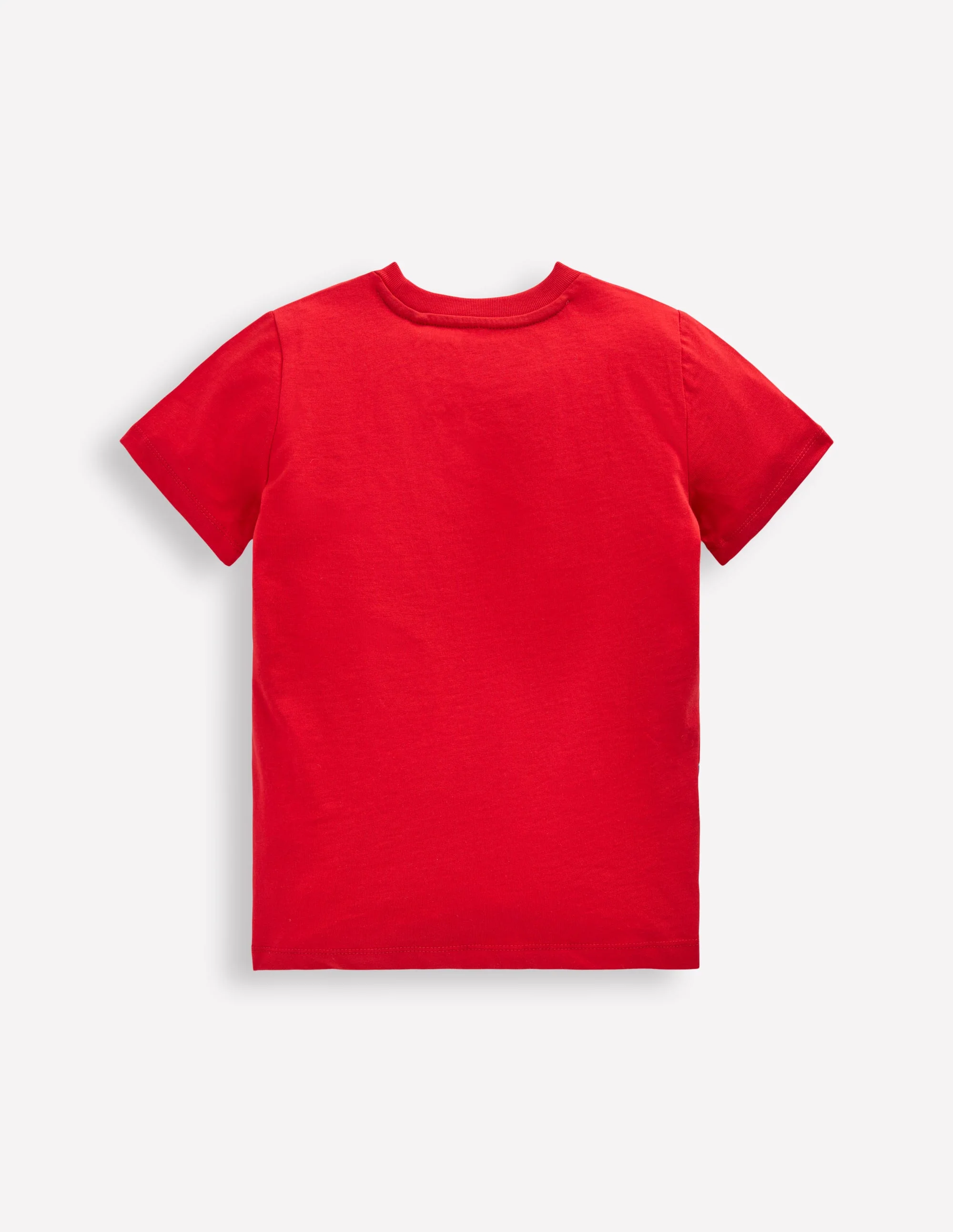 Im Dunkeln leuchtendes T-Shirt-Mohnblumenrot Satellit - Image 2