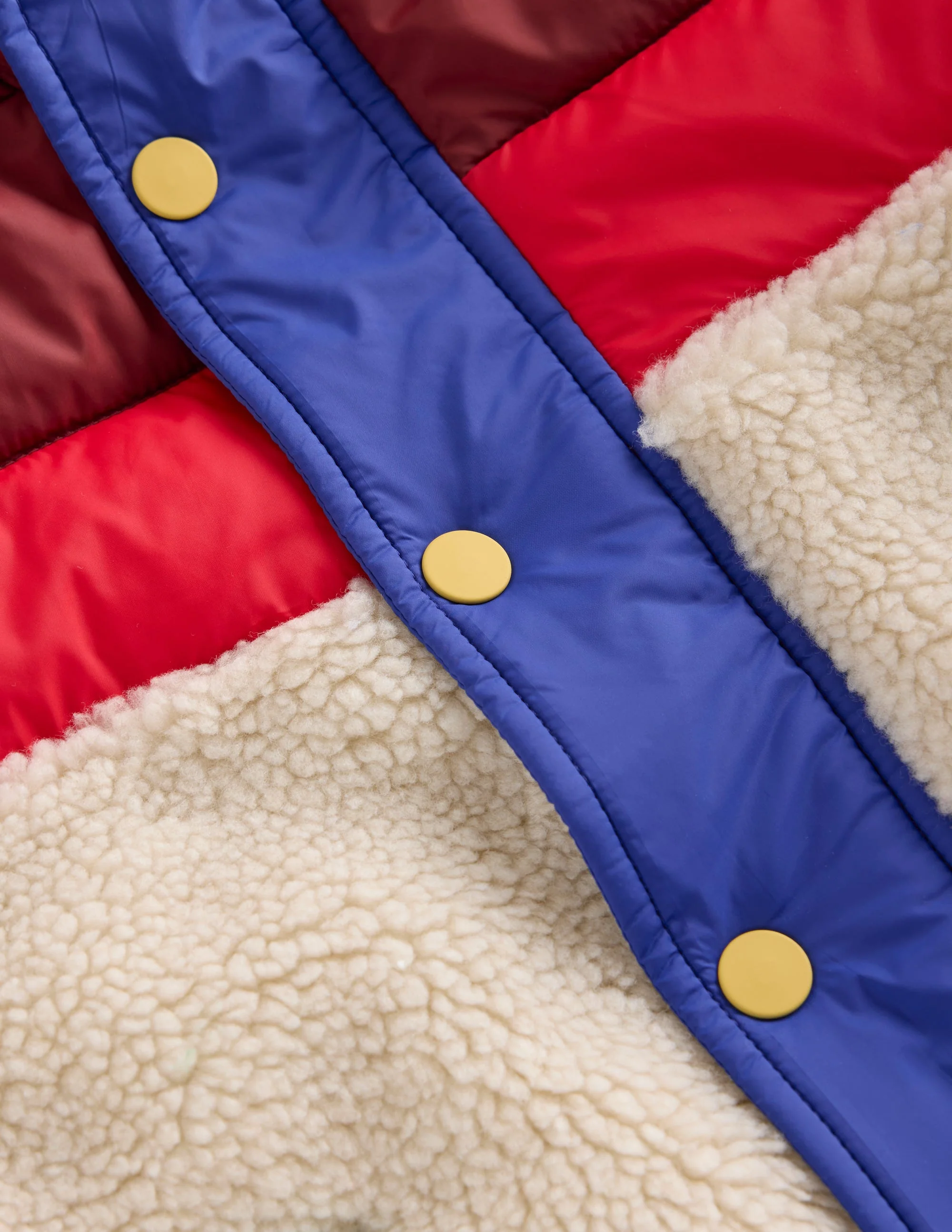 Jacke aus Teddyfell-Mix-Bunt - Image 6