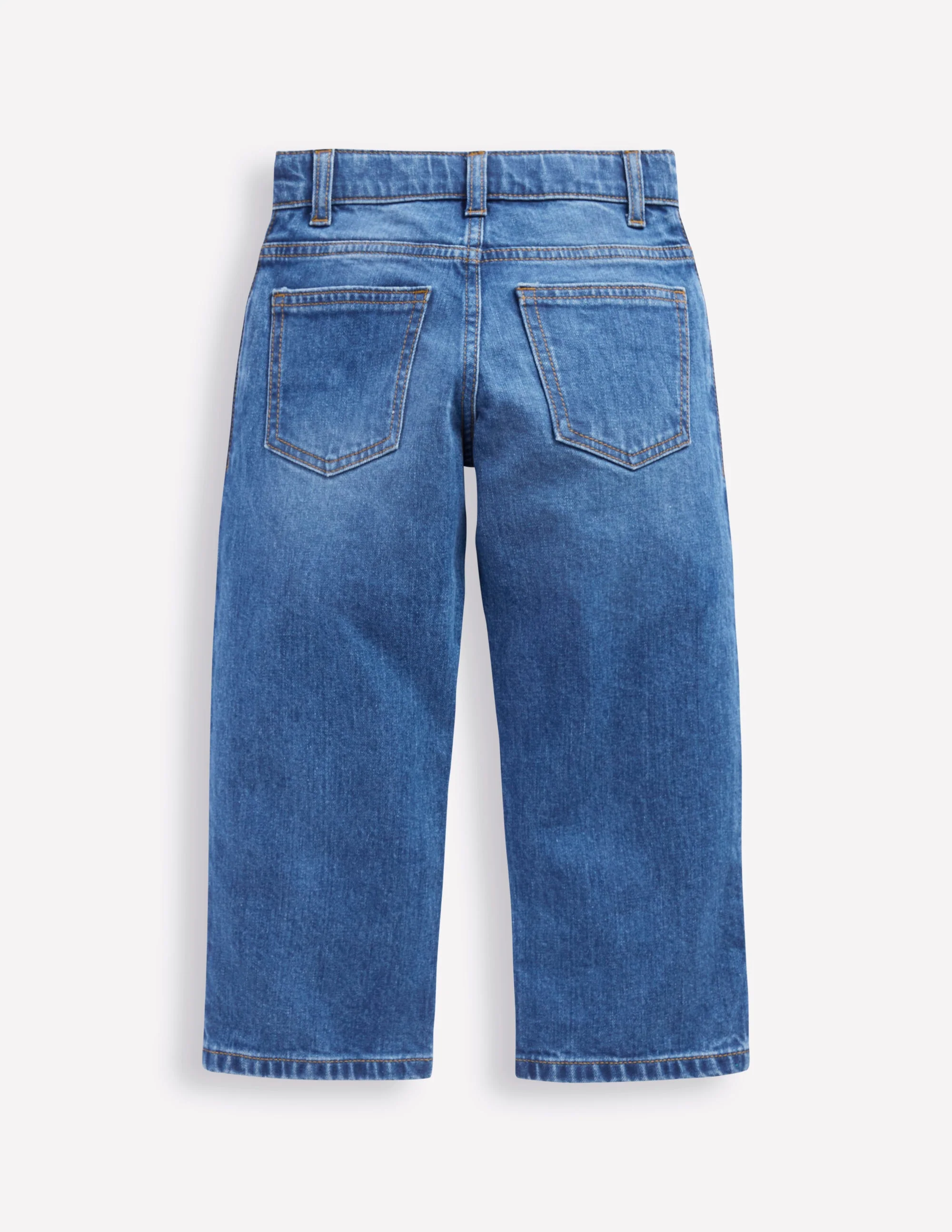 Jeans mit geradem Bein für jeden Tag-MITTLERE WASCHUNG - Image 2