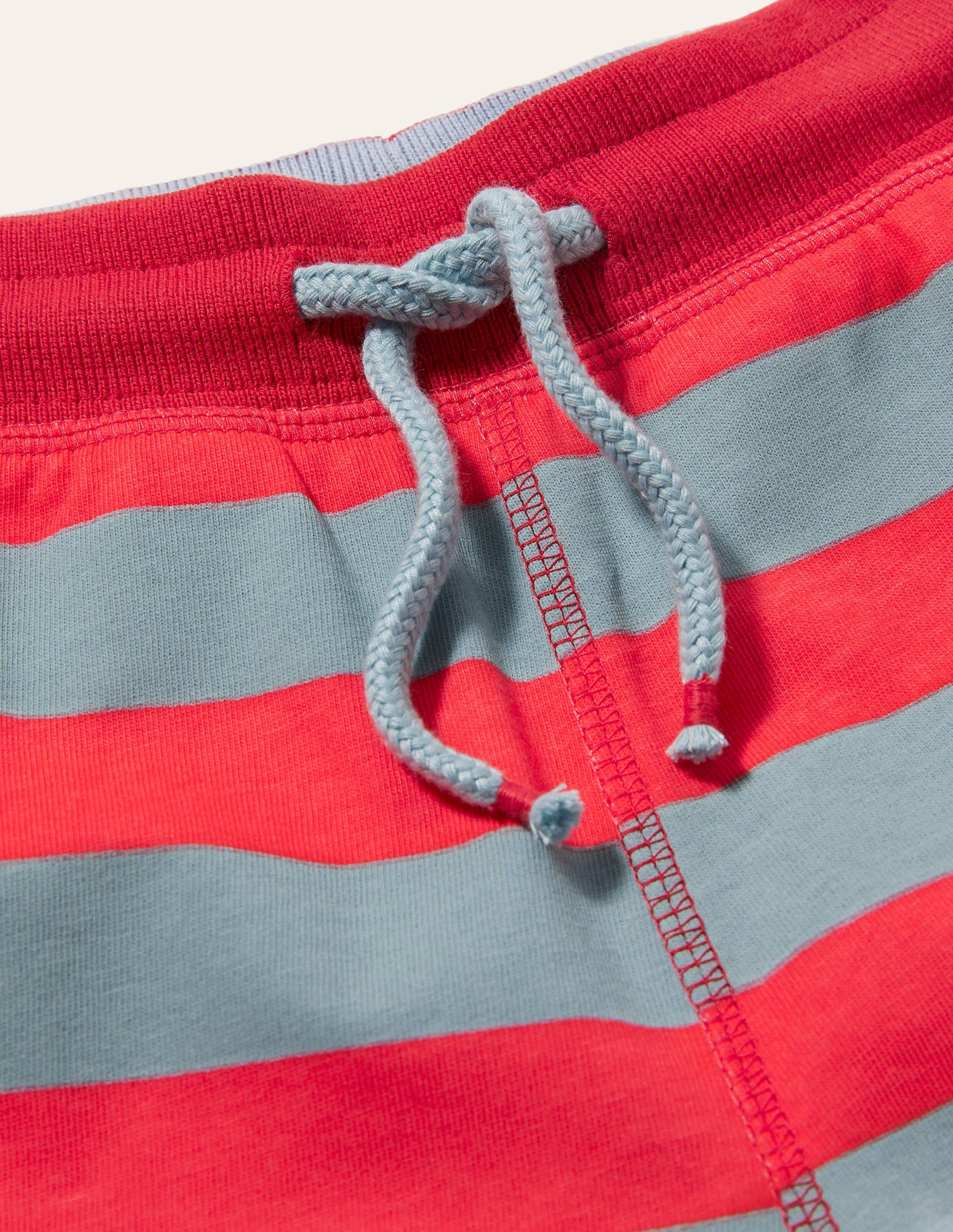 Jersey-Baggyhose-Erdbeerkuchenrot/Nebelblau - Image 3