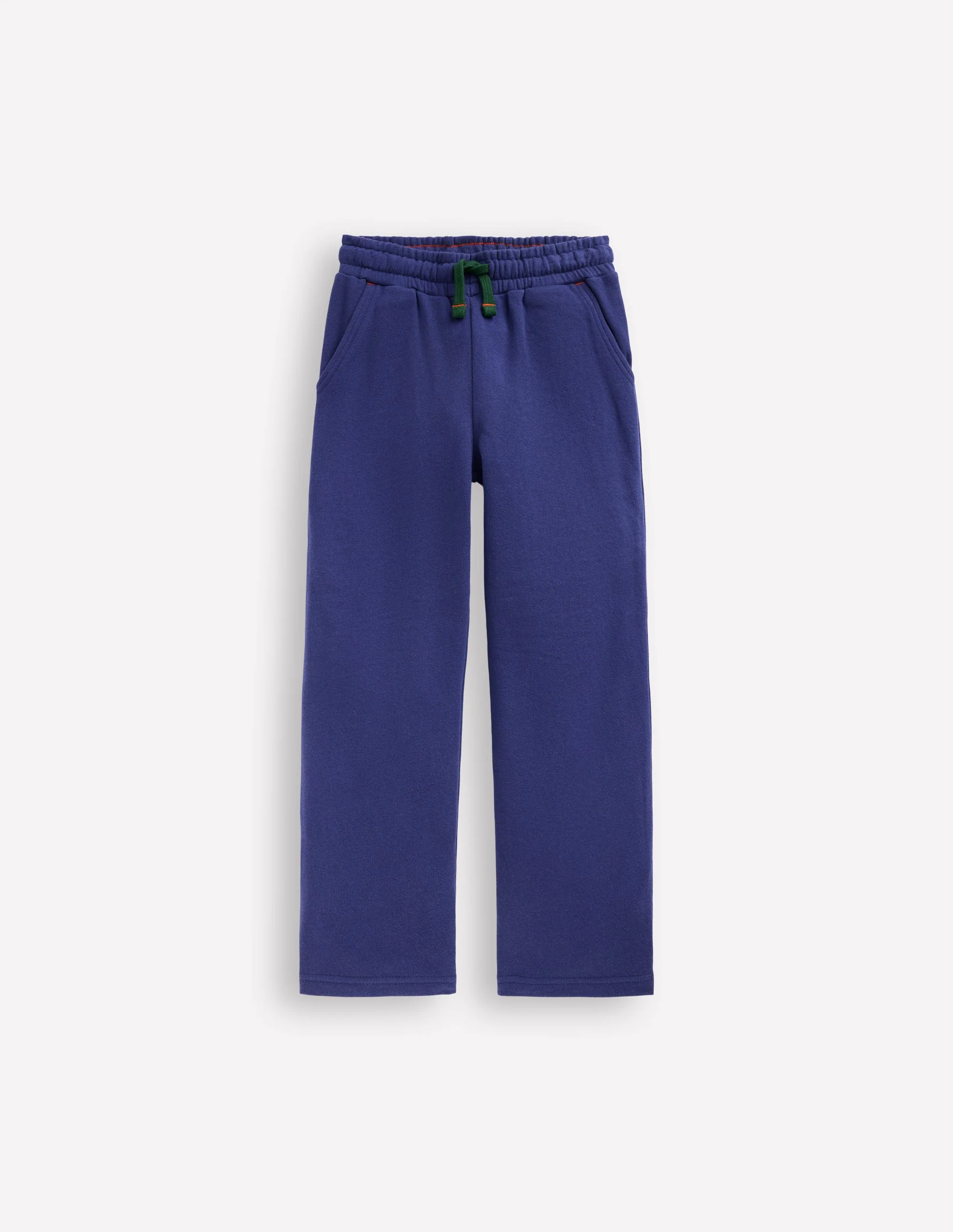 Jogginghose mit geradem Bein-Marineblau