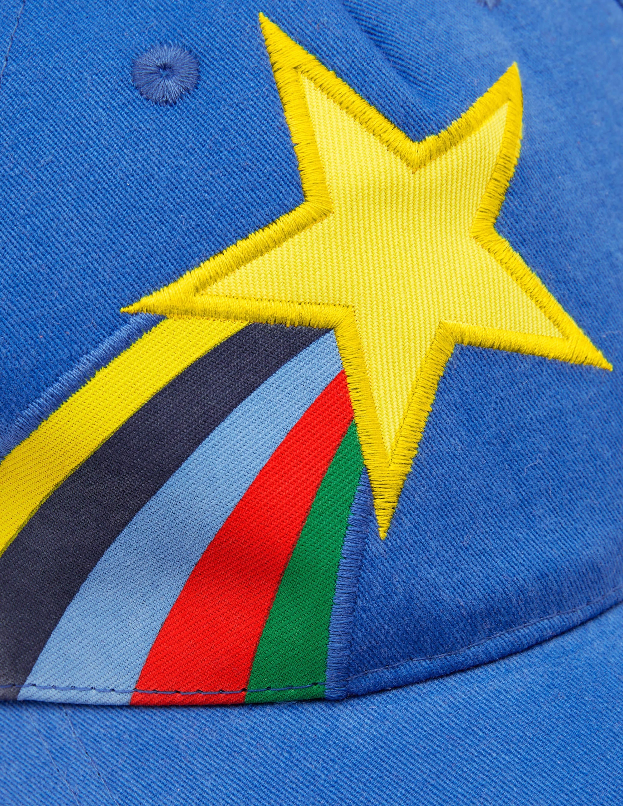 Kappe-Blau/Regenbogenfarben, Stern - Image 2