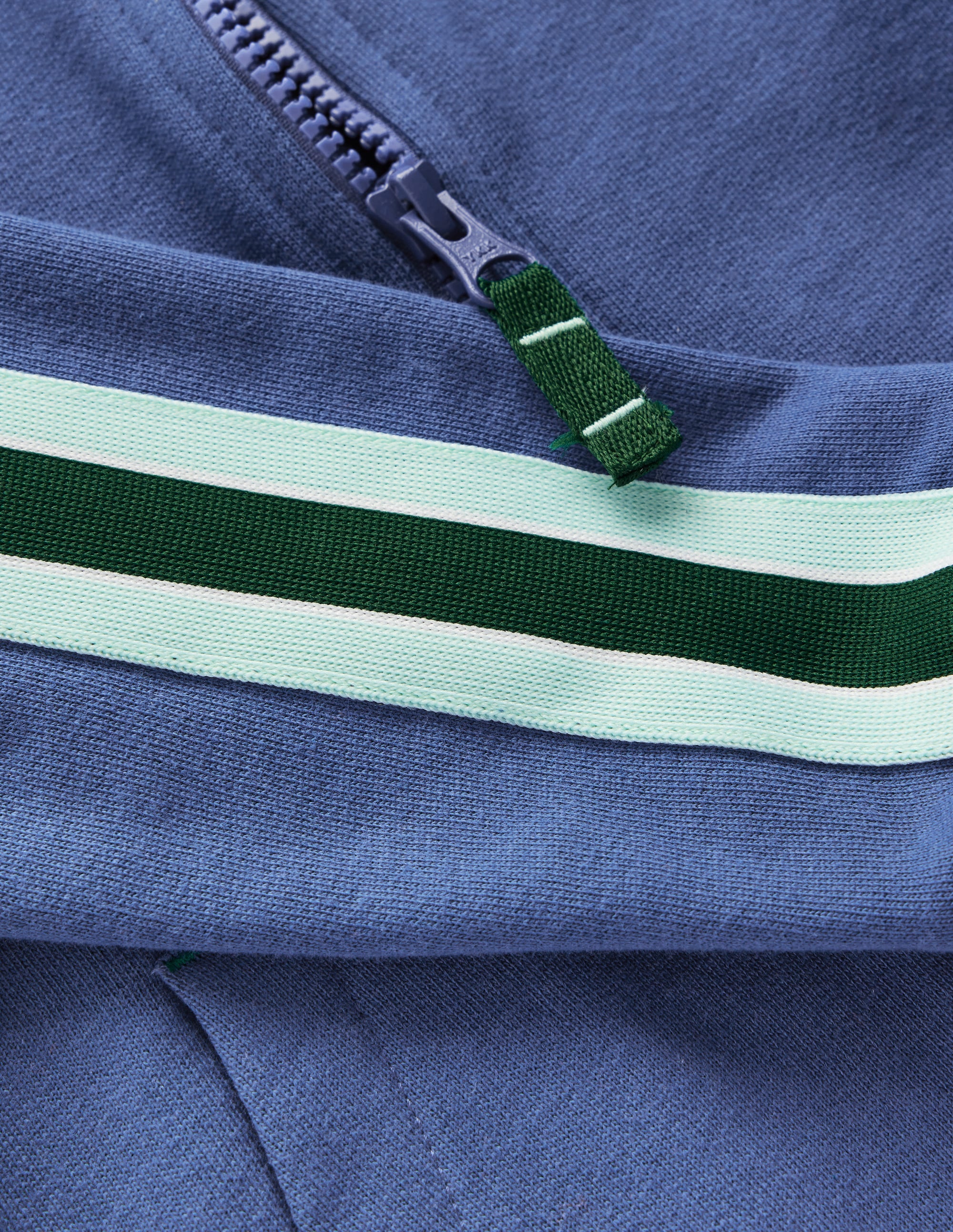 Kapuzenjacke mit Raglanärmeln-Denim-Blau - Image 3