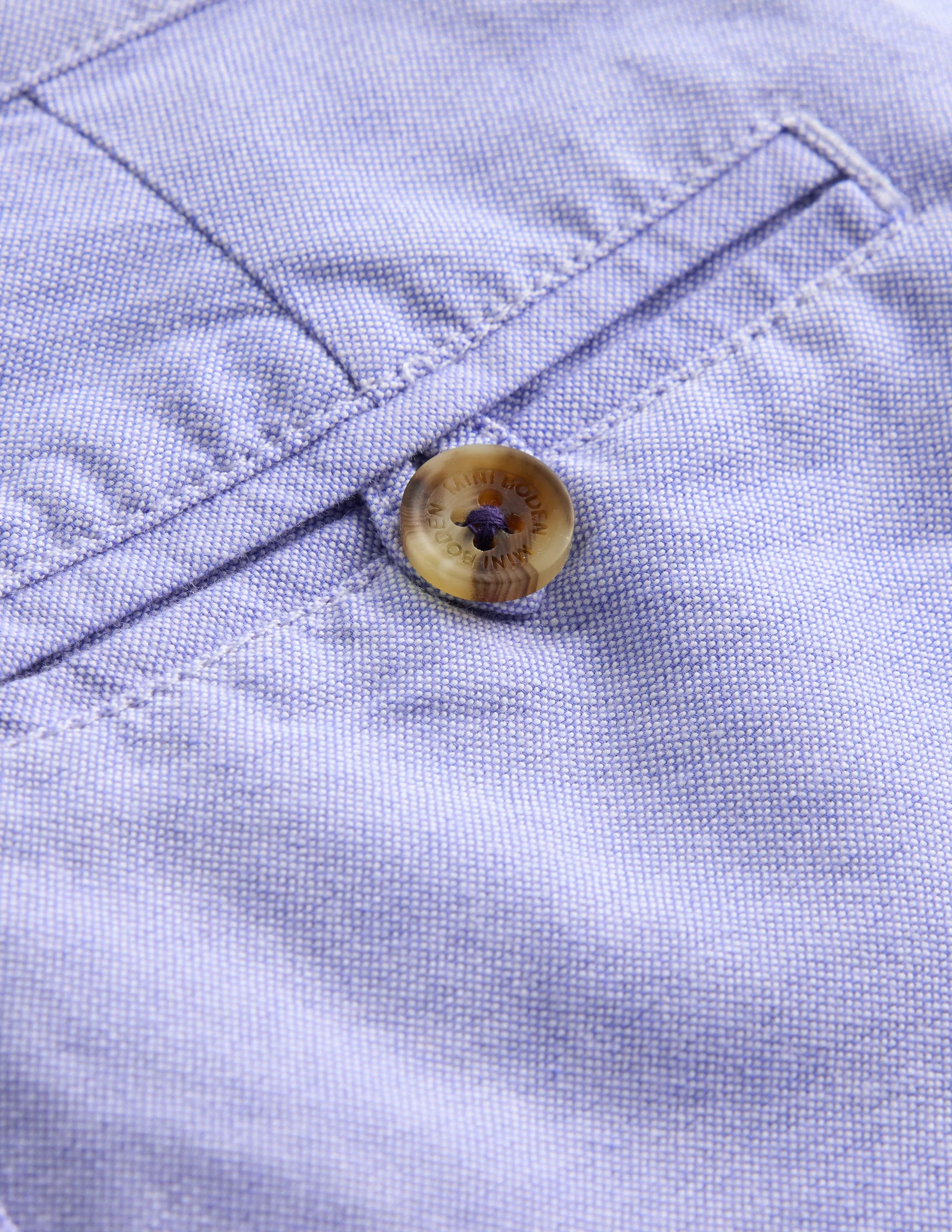 Klassische Chino-Shorts-Oxford-Blau - Image 4