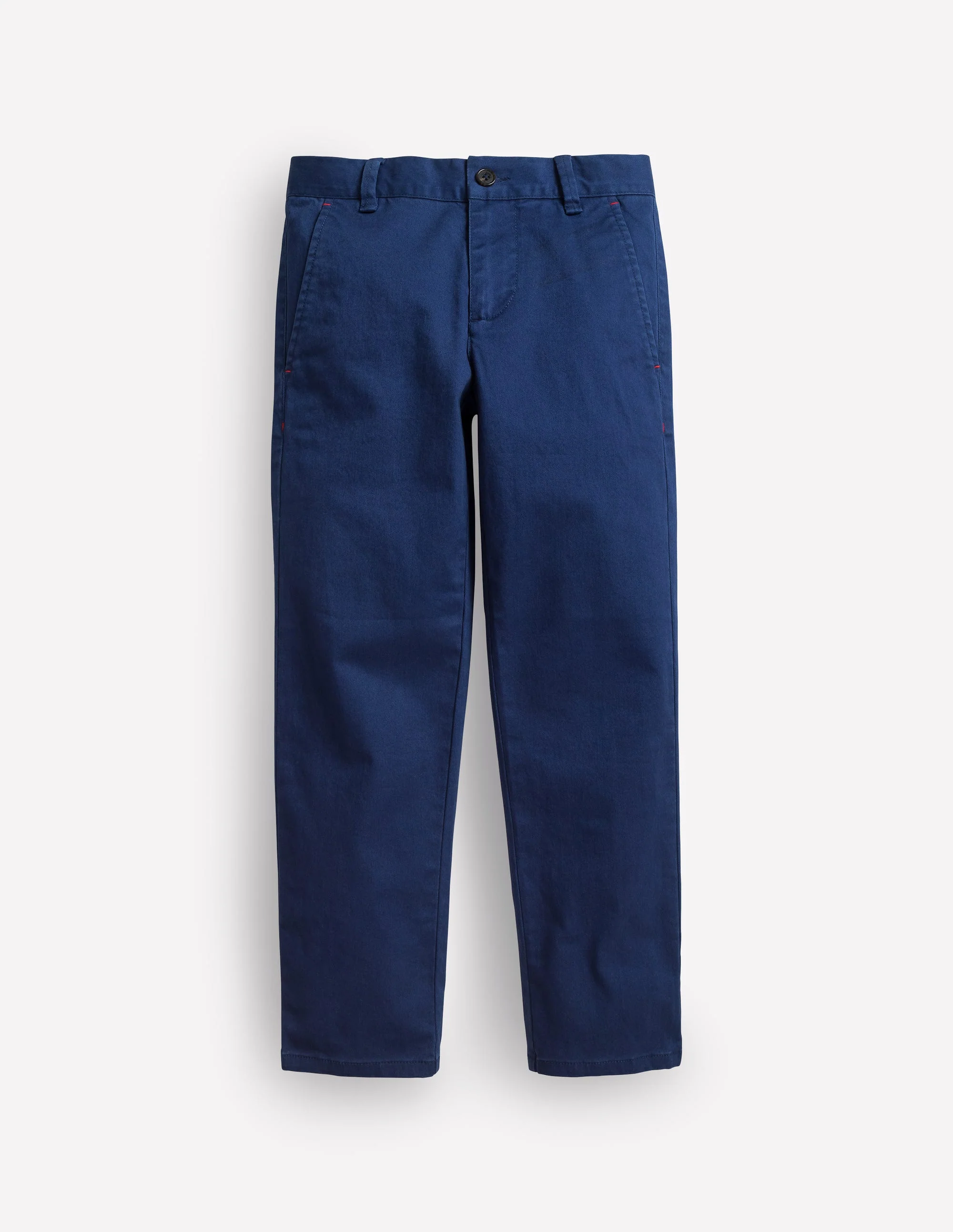 Klassische Chinohose-Schuluniform-Marineblau