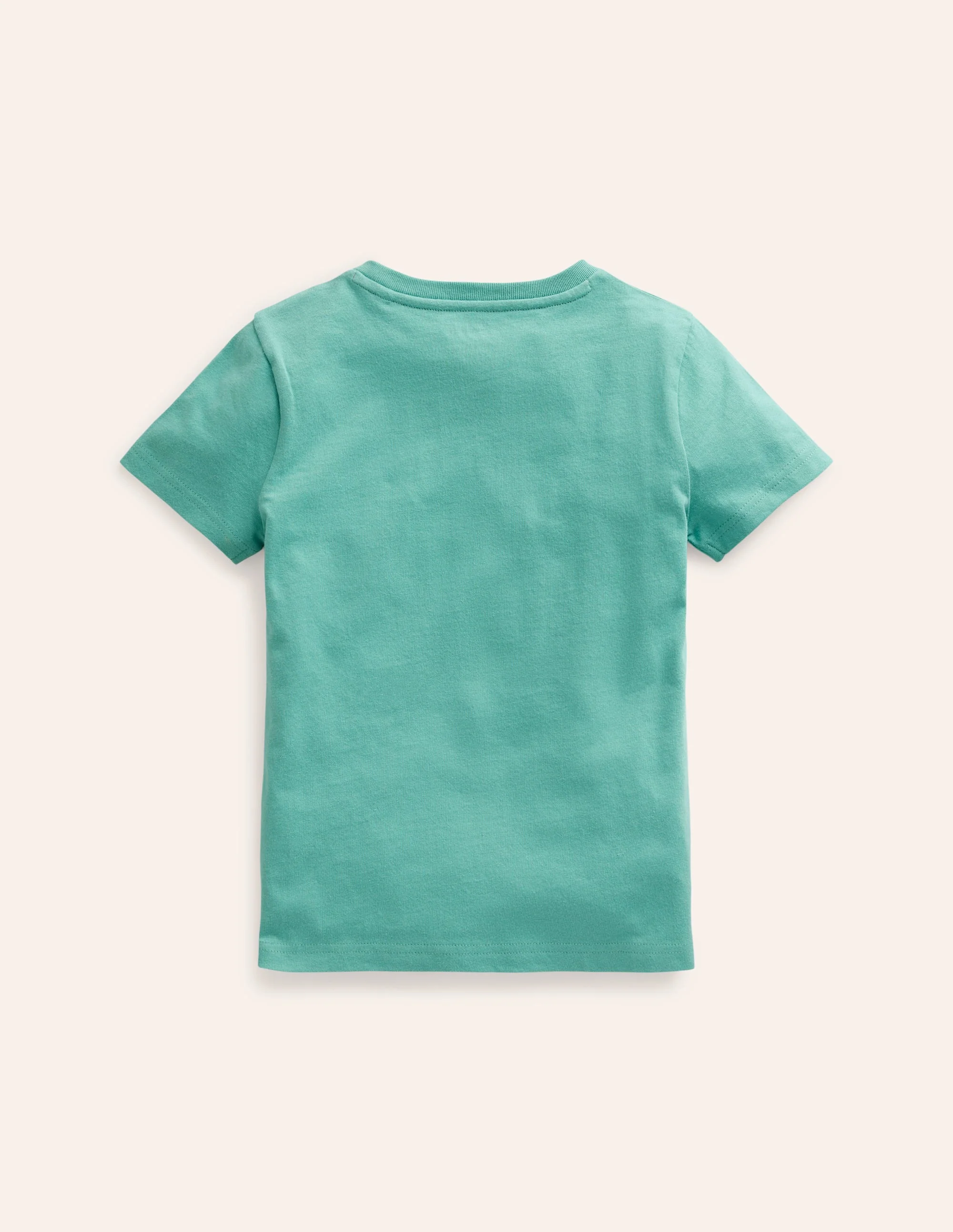 Kurzärmeliges T-Shirt mit Applikation-Korsika-Blau Grashüpfer - Image 2