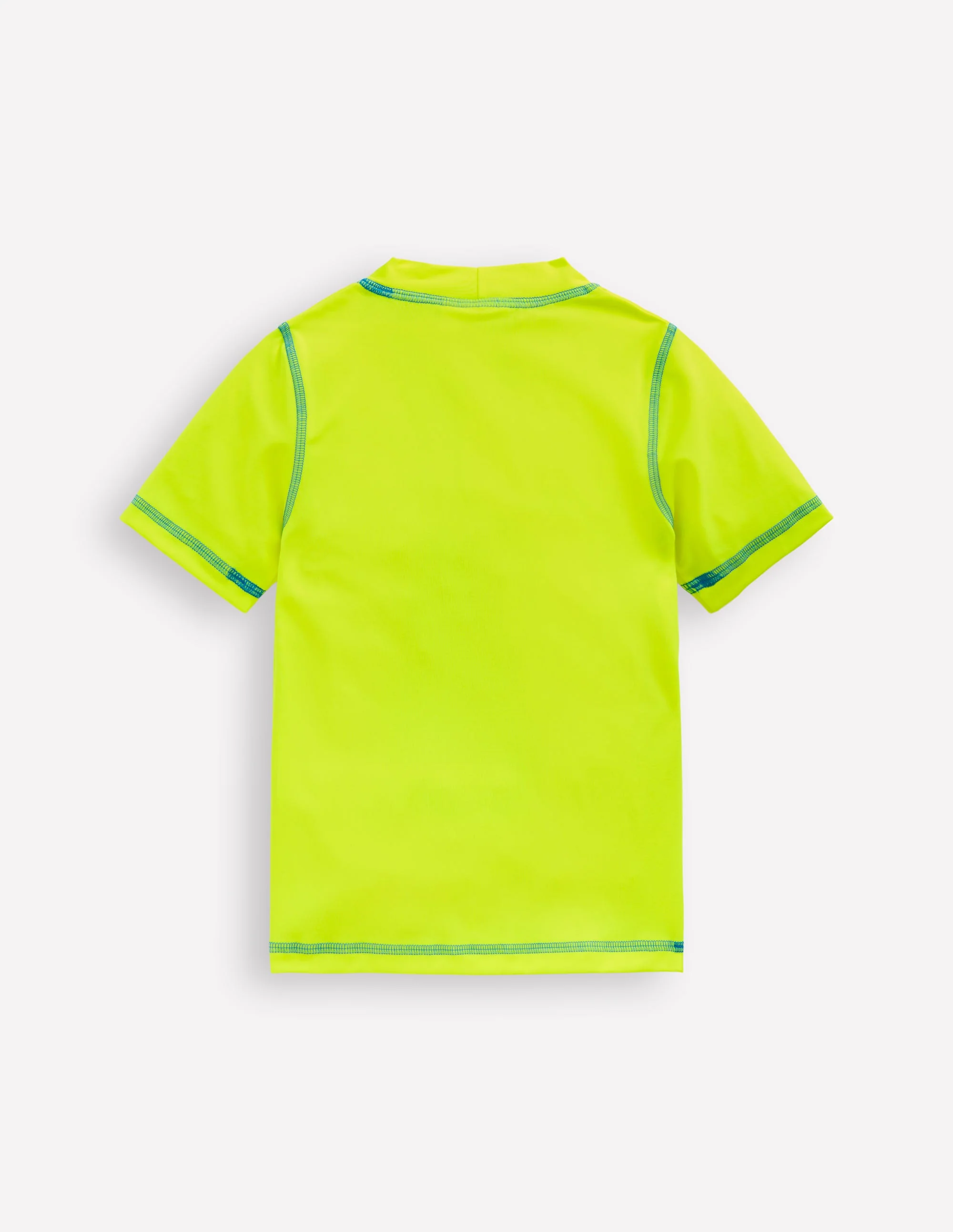 Kurzärmliges Badeshirt-Frisches Gelb - Image 2