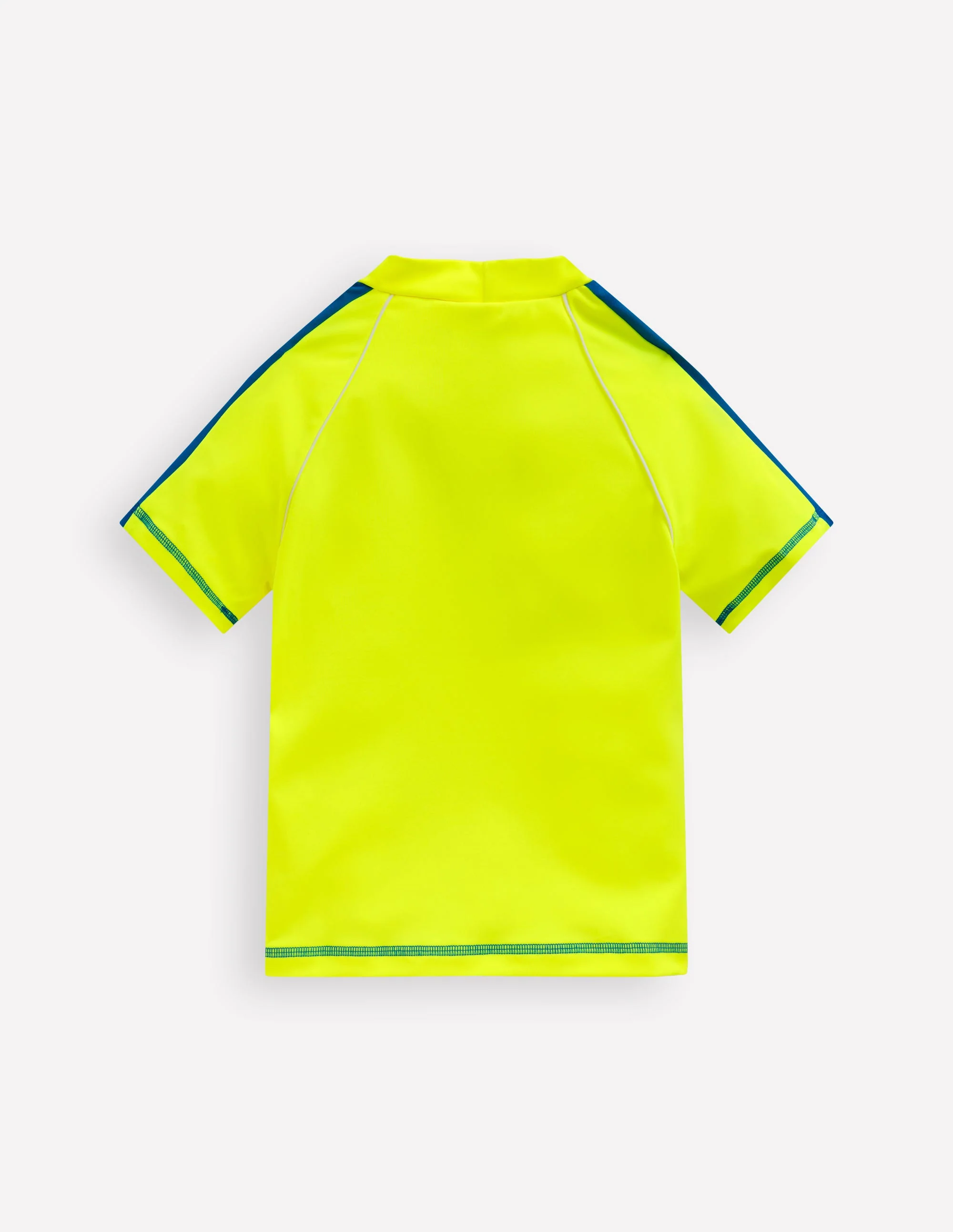 Kurzärmliges Badeshirt-Frisches Gelb - Image 2