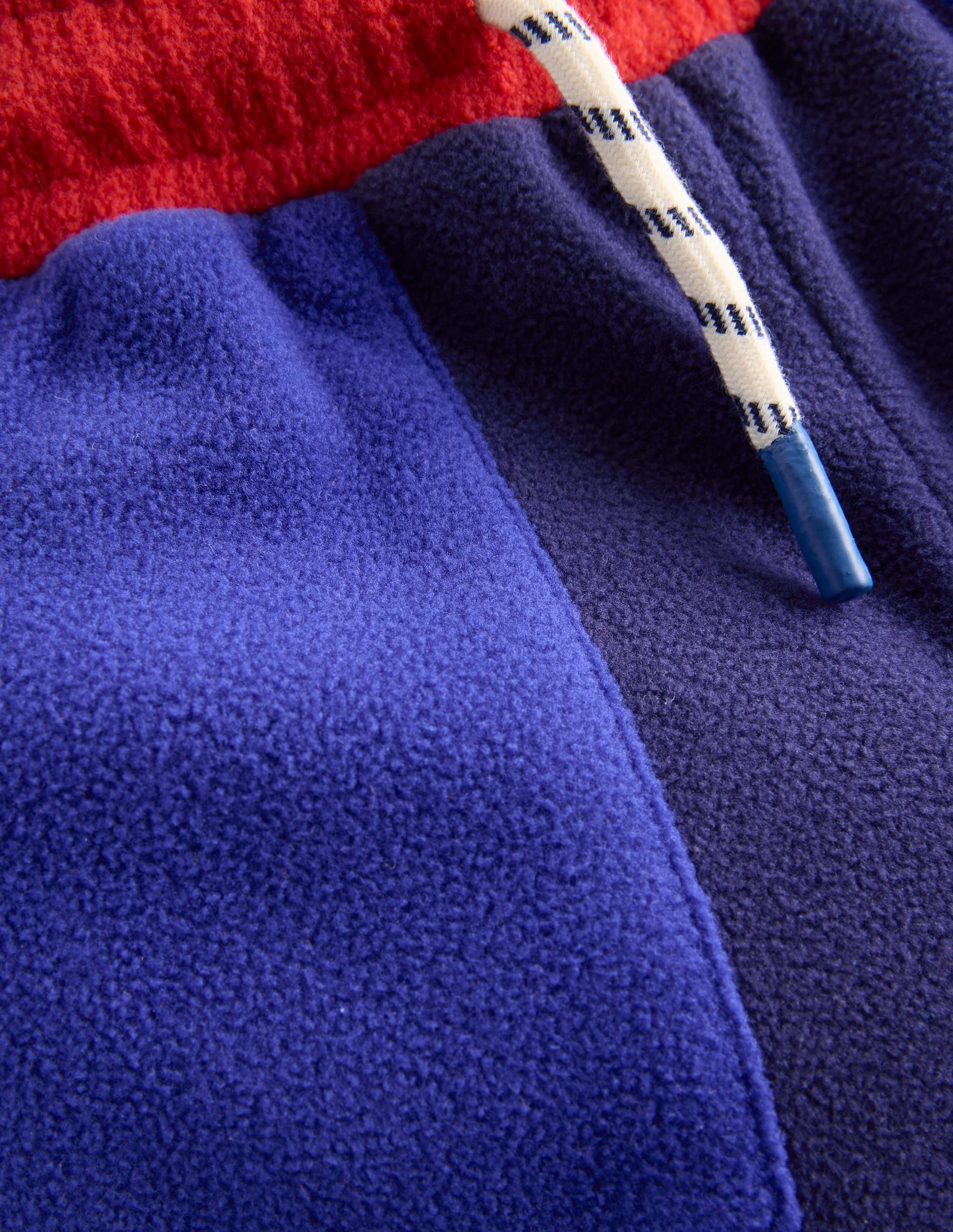 Kuschelige Fleece-Jogginghose-Schuluniform-Marineblau - Image 3