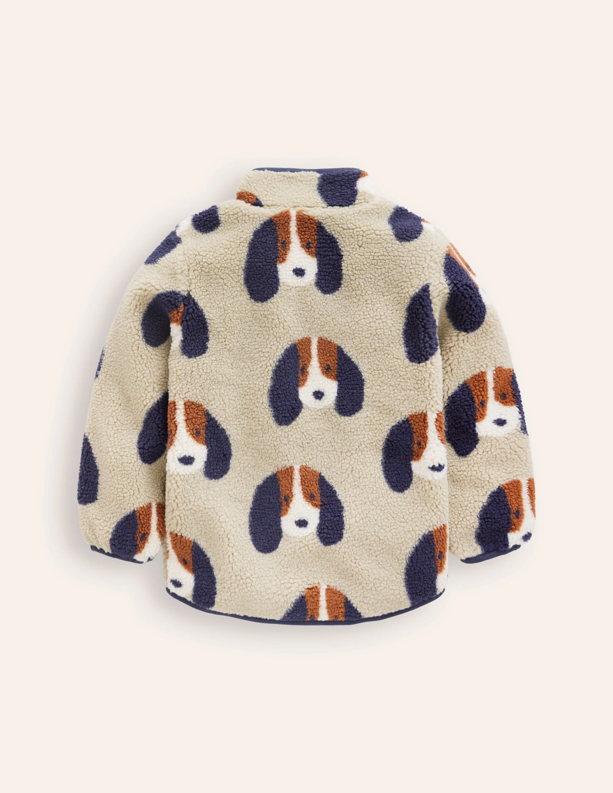 Kuschelige Teddyfell-Jacke-Haferbeige Welpen - Image 7