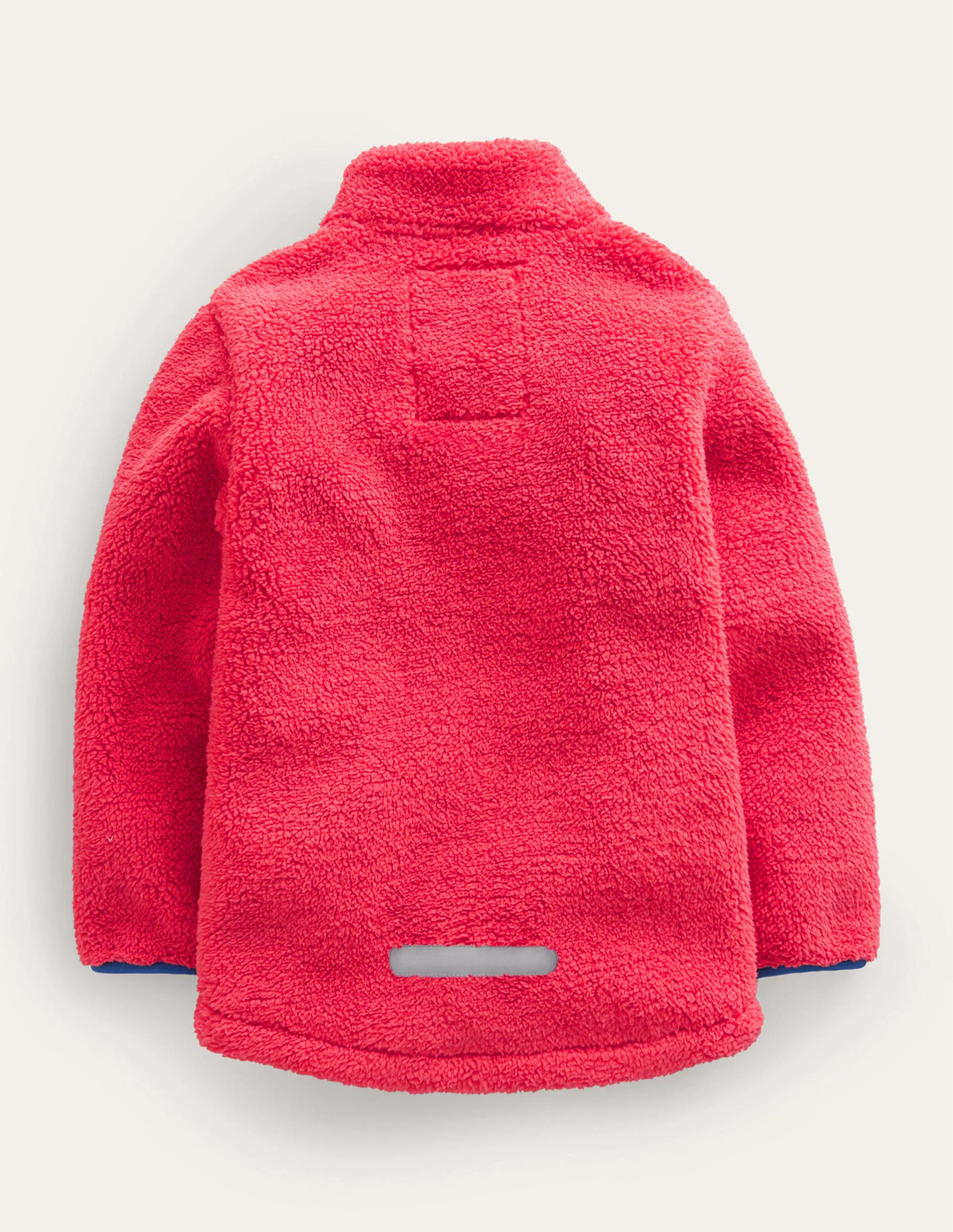 Kuschelige, winddichte Fleecejacke-Marmeladenrot - Image 2