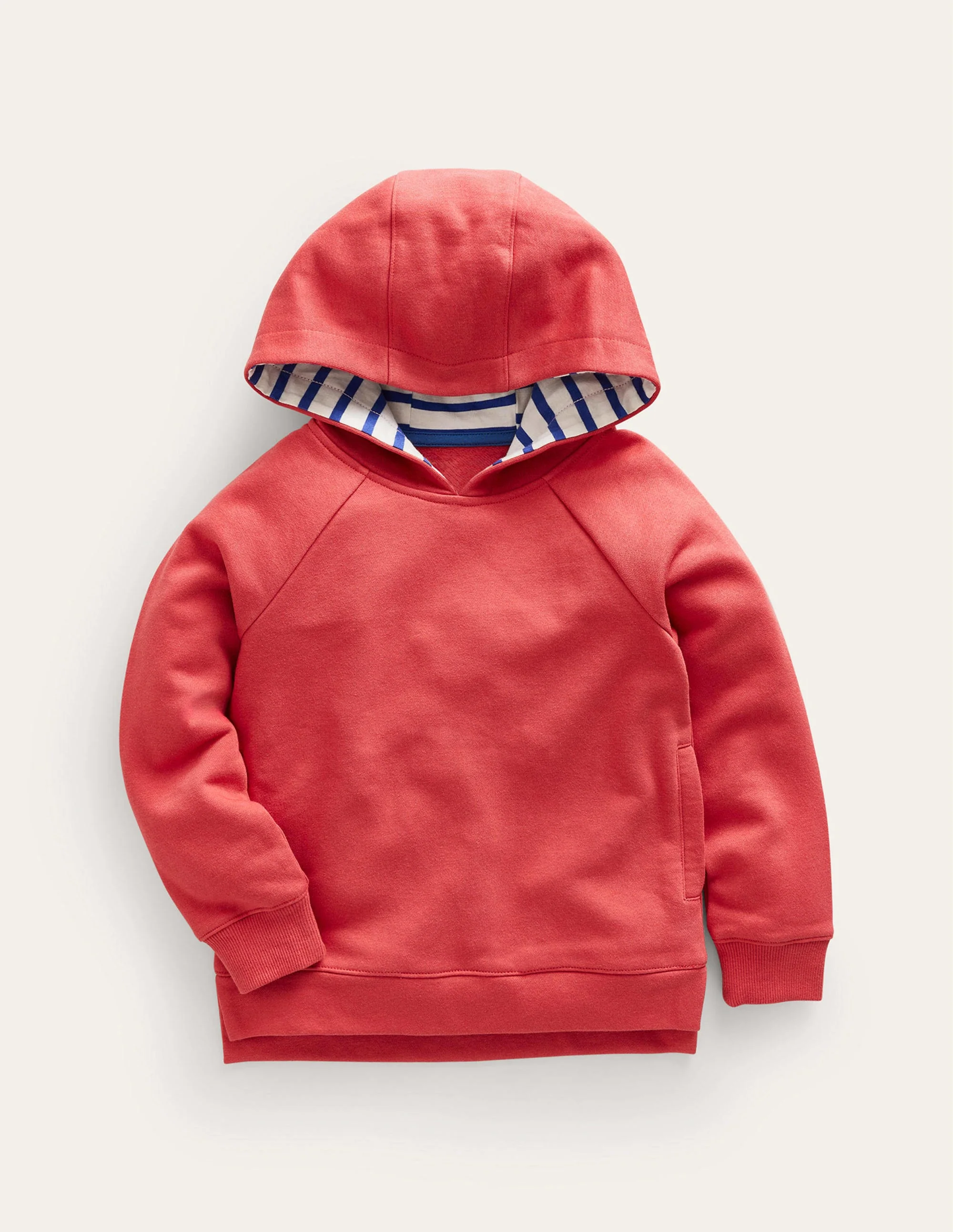 Kuscheliger Kapuzenpullover-Marmeladenrot