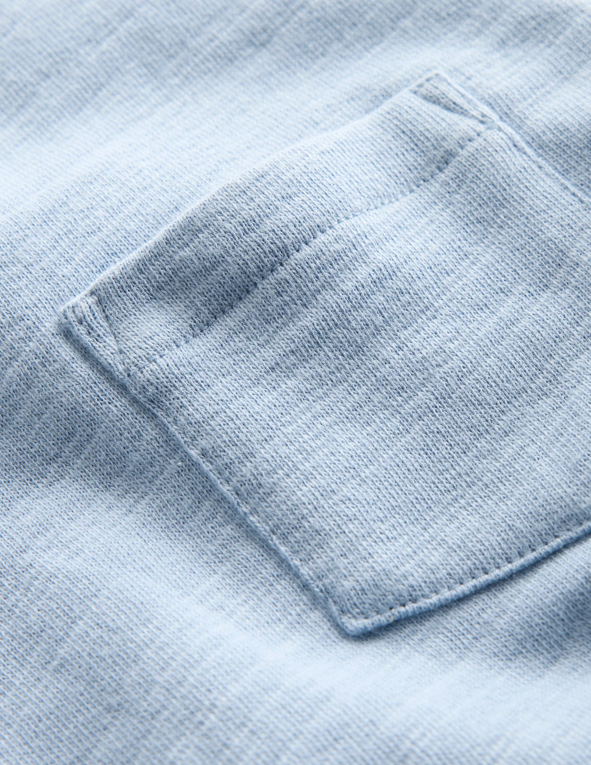 Kuscheliges, mittelschweres Langarmshirt-Gletscherblau - Image 6