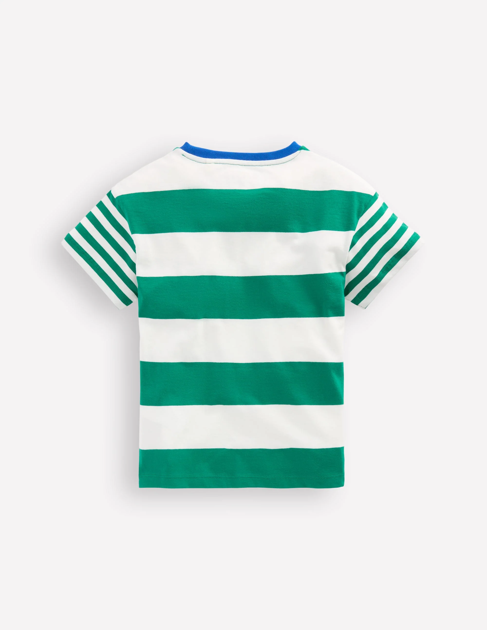 Lässiges Kuddelmuddel-T-Shirt-Juwelengrün/Sanftes Naturweiß - Image 2