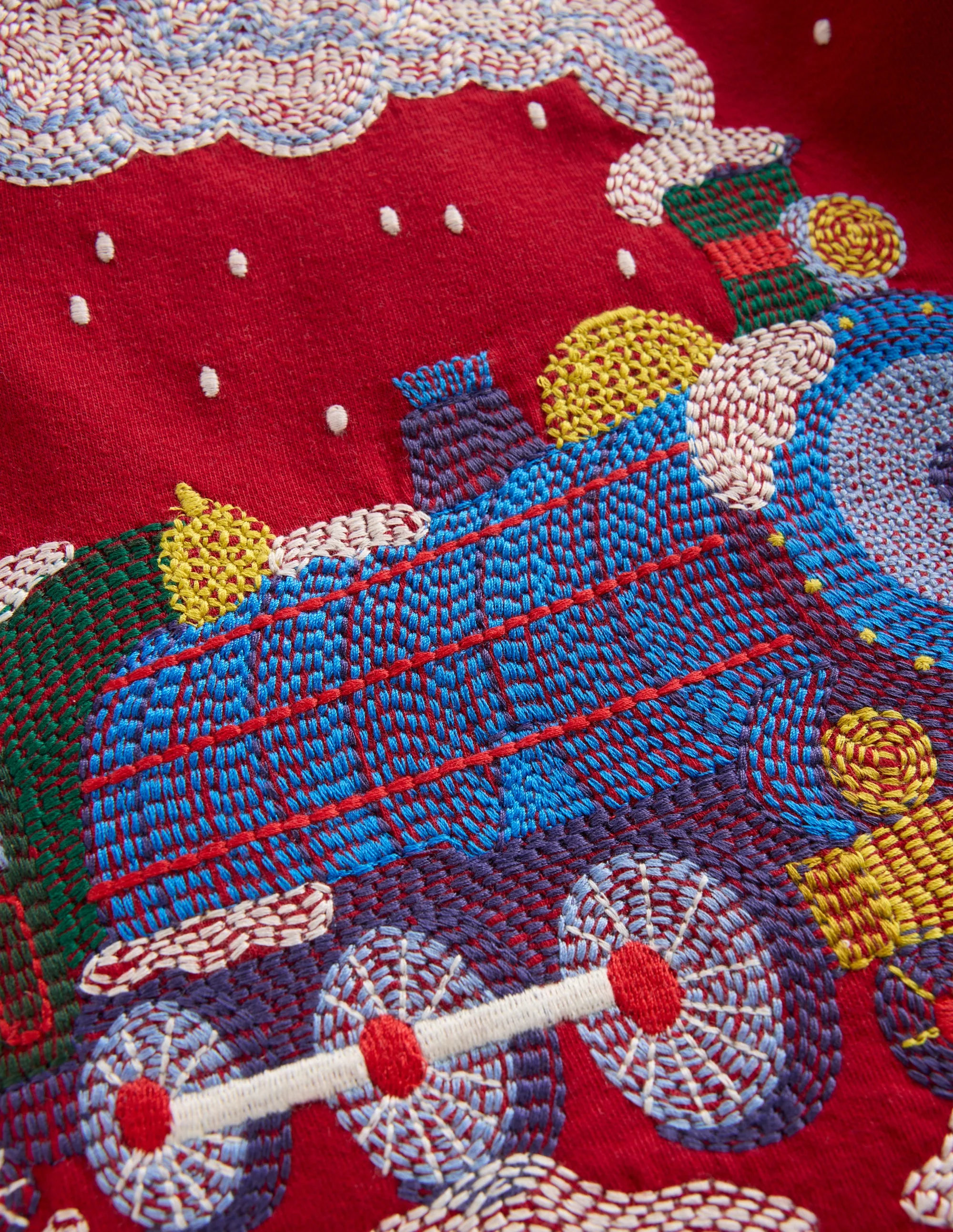 Langärmliges Superstitch-Oberteil-Chili-Pfeffer Polarexpress - Image 3