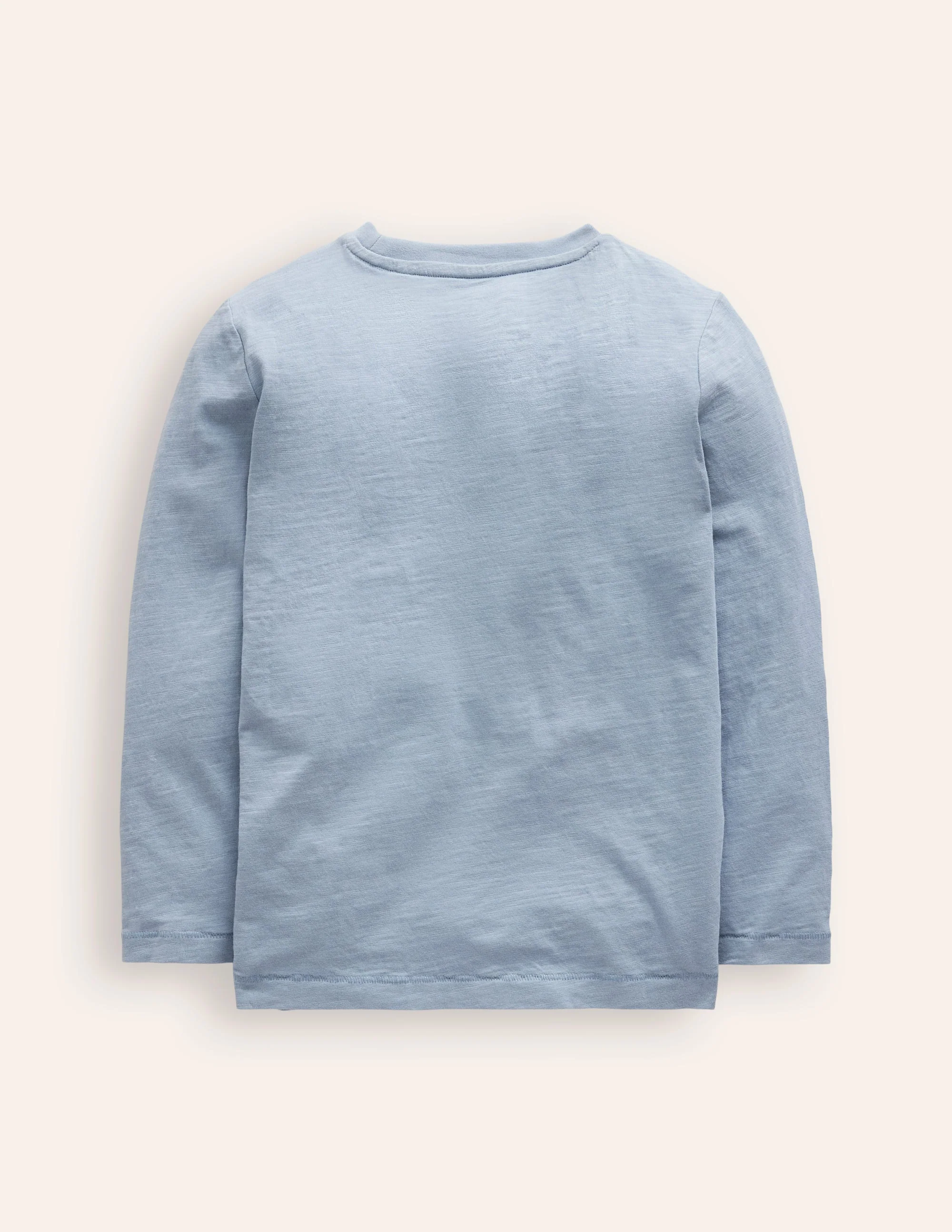 Langärmliges T-Shirt für den Alltag-Dunkelblau - Image 2