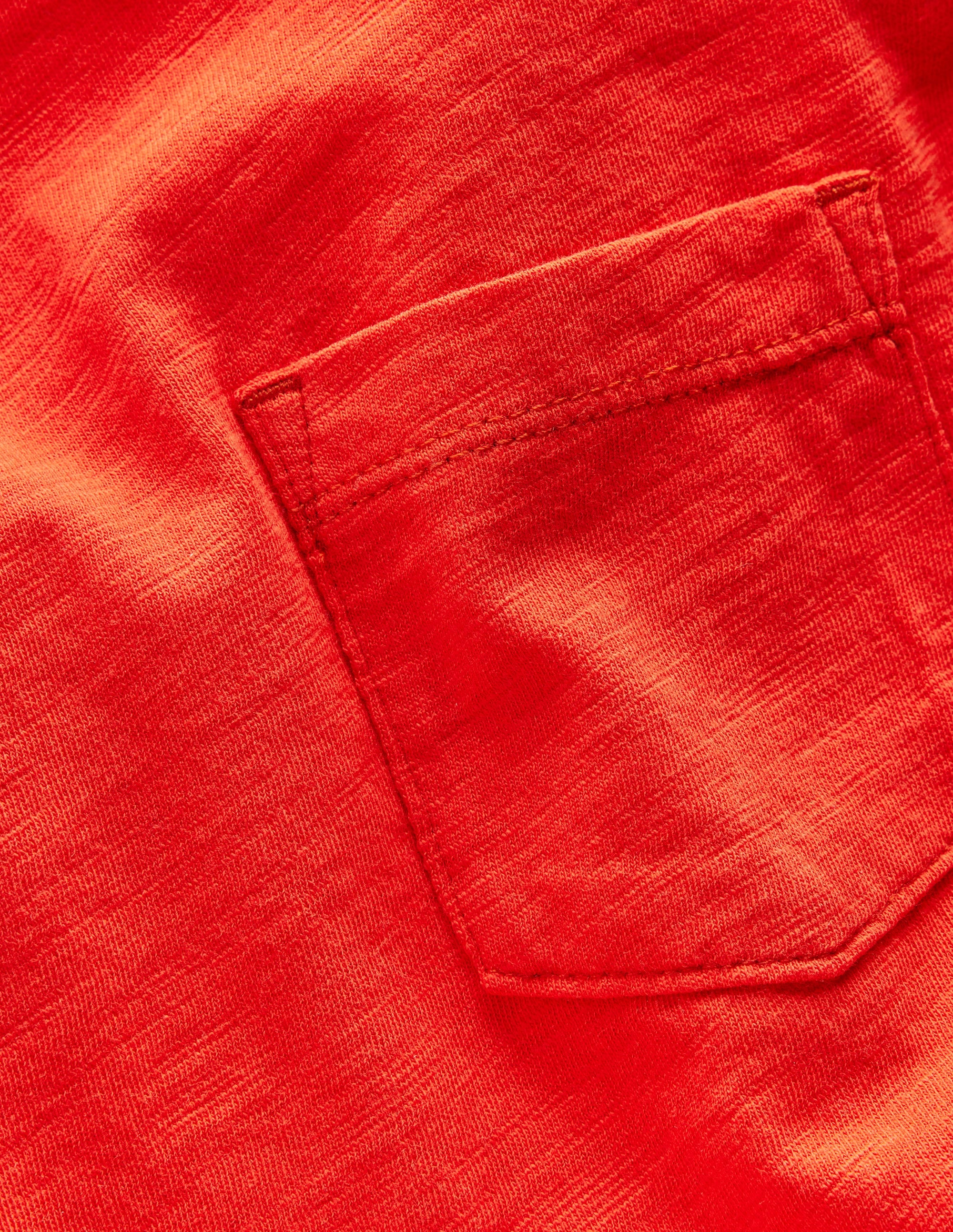 Langärmliges T-Shirt für den Alltag-Zimtrot - Image 6