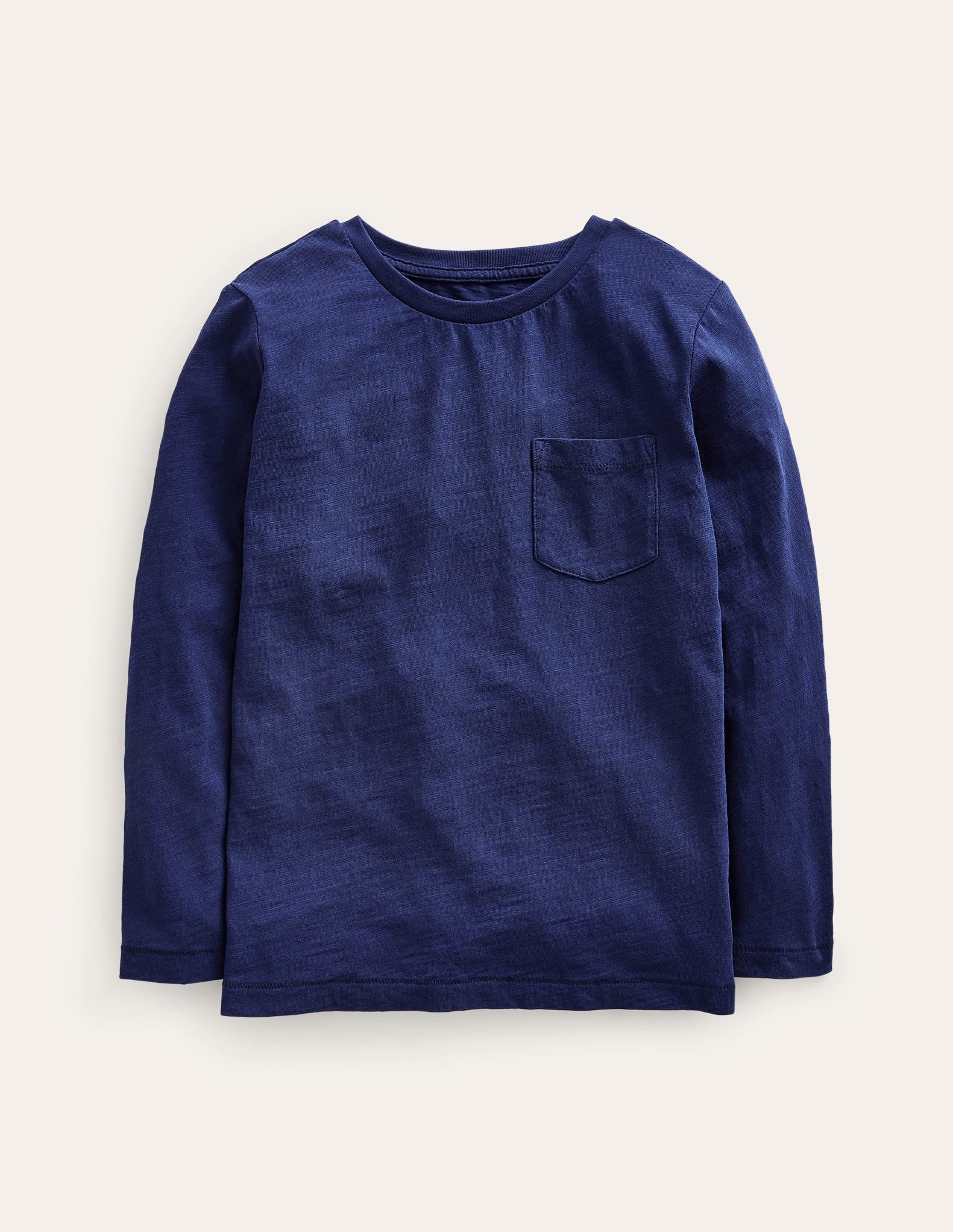 Langärmliges T-Shirt in gewaschener Optik-Anemone