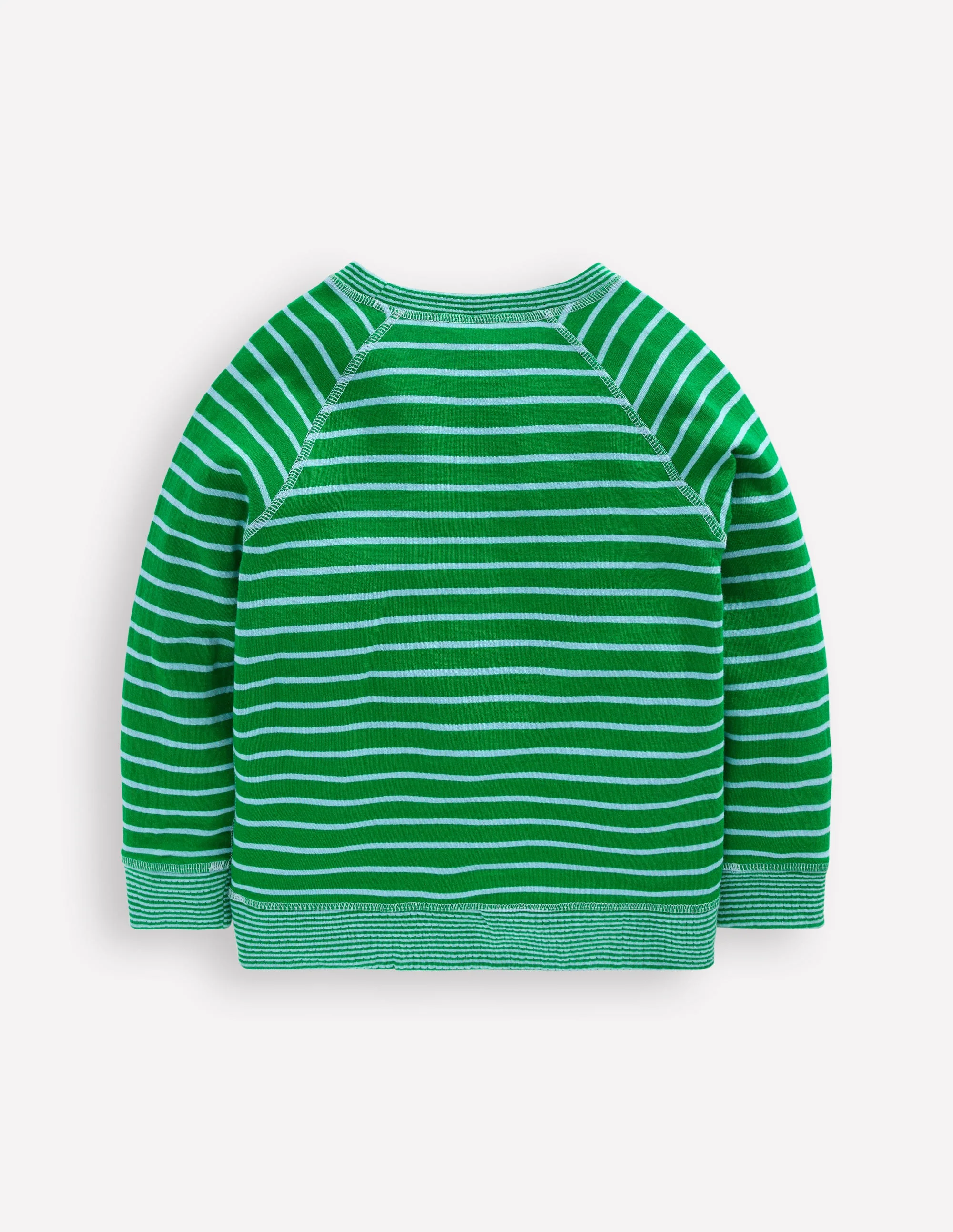 Langarmshirt zum Wenden-GRÜNES TAMBURIN / BLAU - Image 2