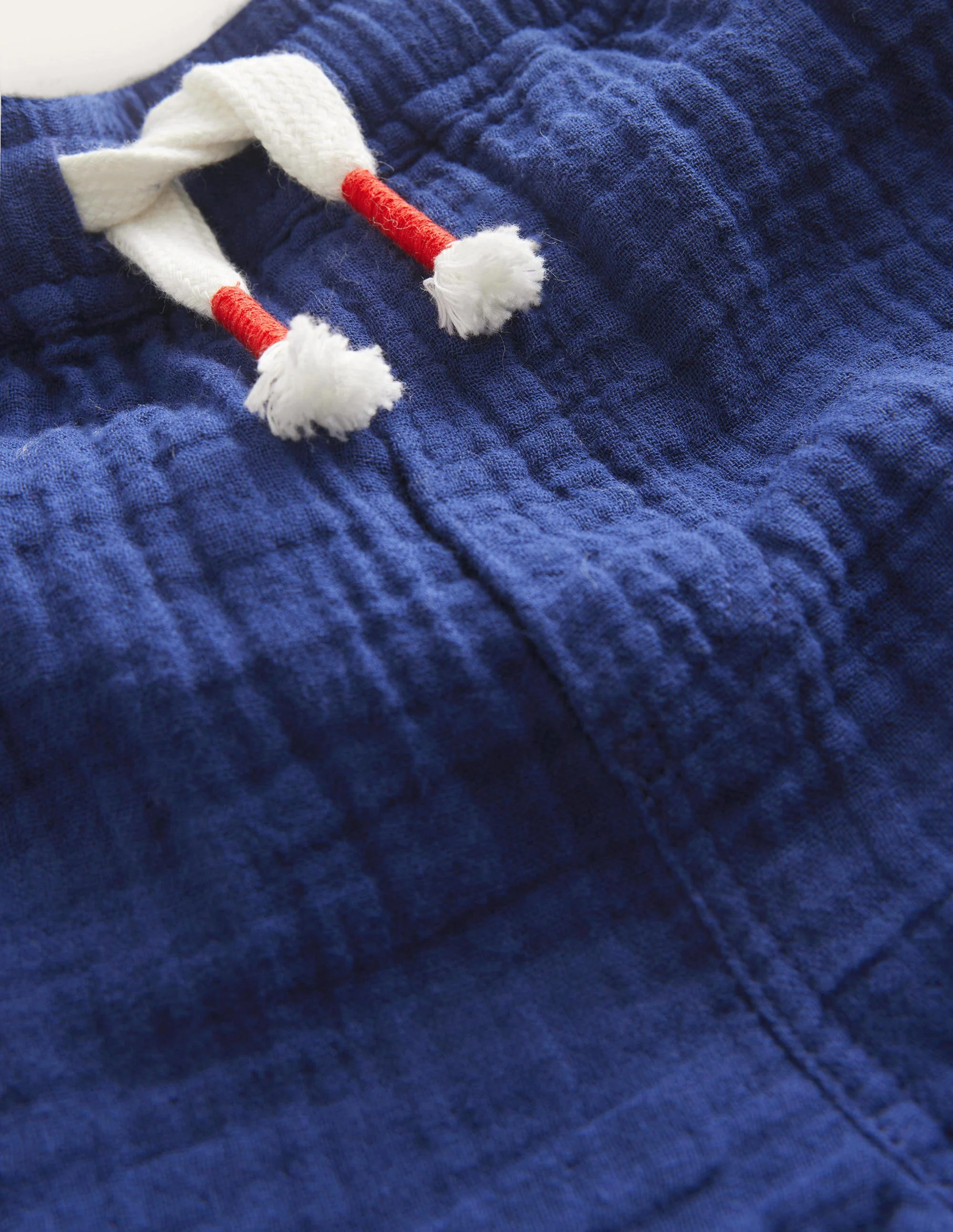 Leichte Freizeit-Shorts-Dunkler Faux-Uni - Image 3