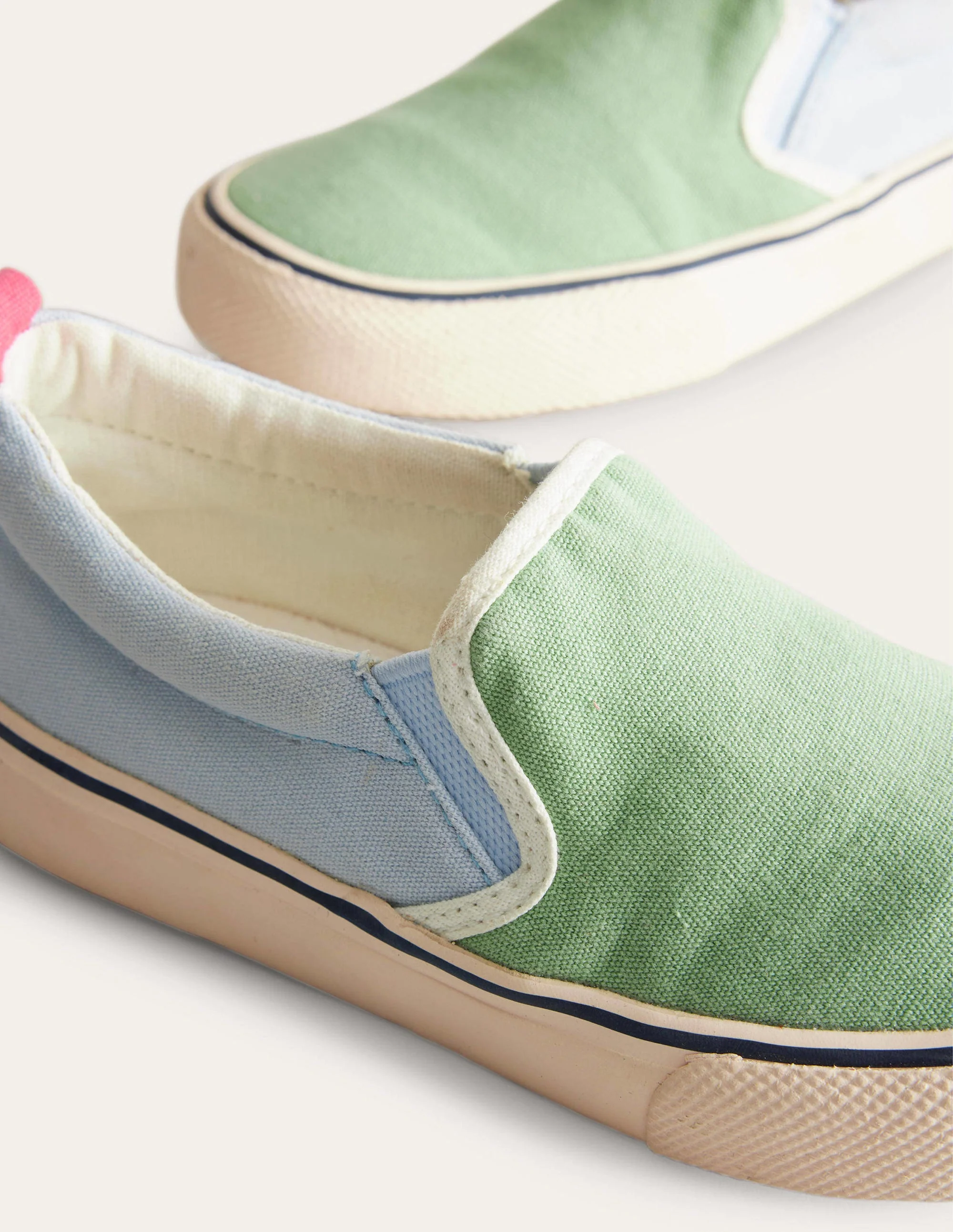 Leinenschuhe zum Hineinschlüpfen-Bunt - Image 3