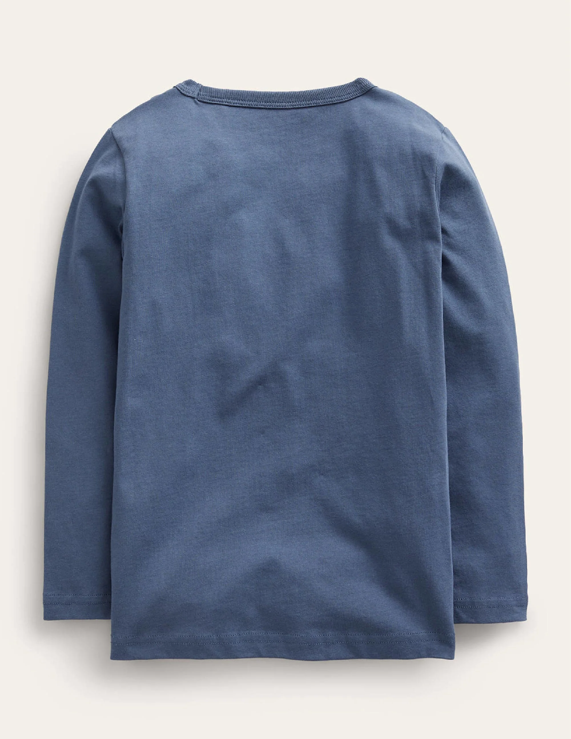 Lockeres T-Shirt mit im Dunkeln leuchtendem Druck-Roboterblau - Image 2