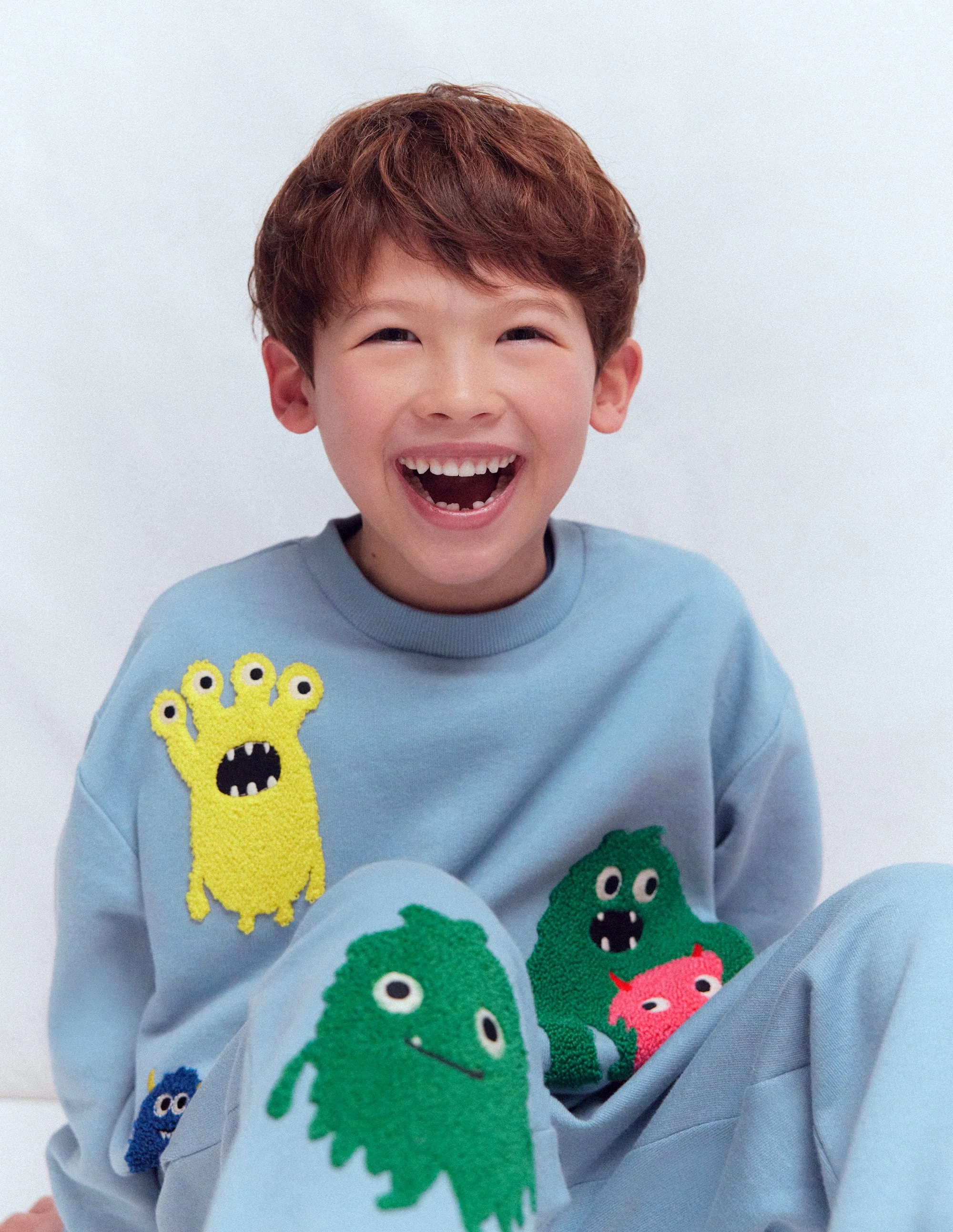 Lustiges Sweatshirt-Bouclé-Monster - Image 4