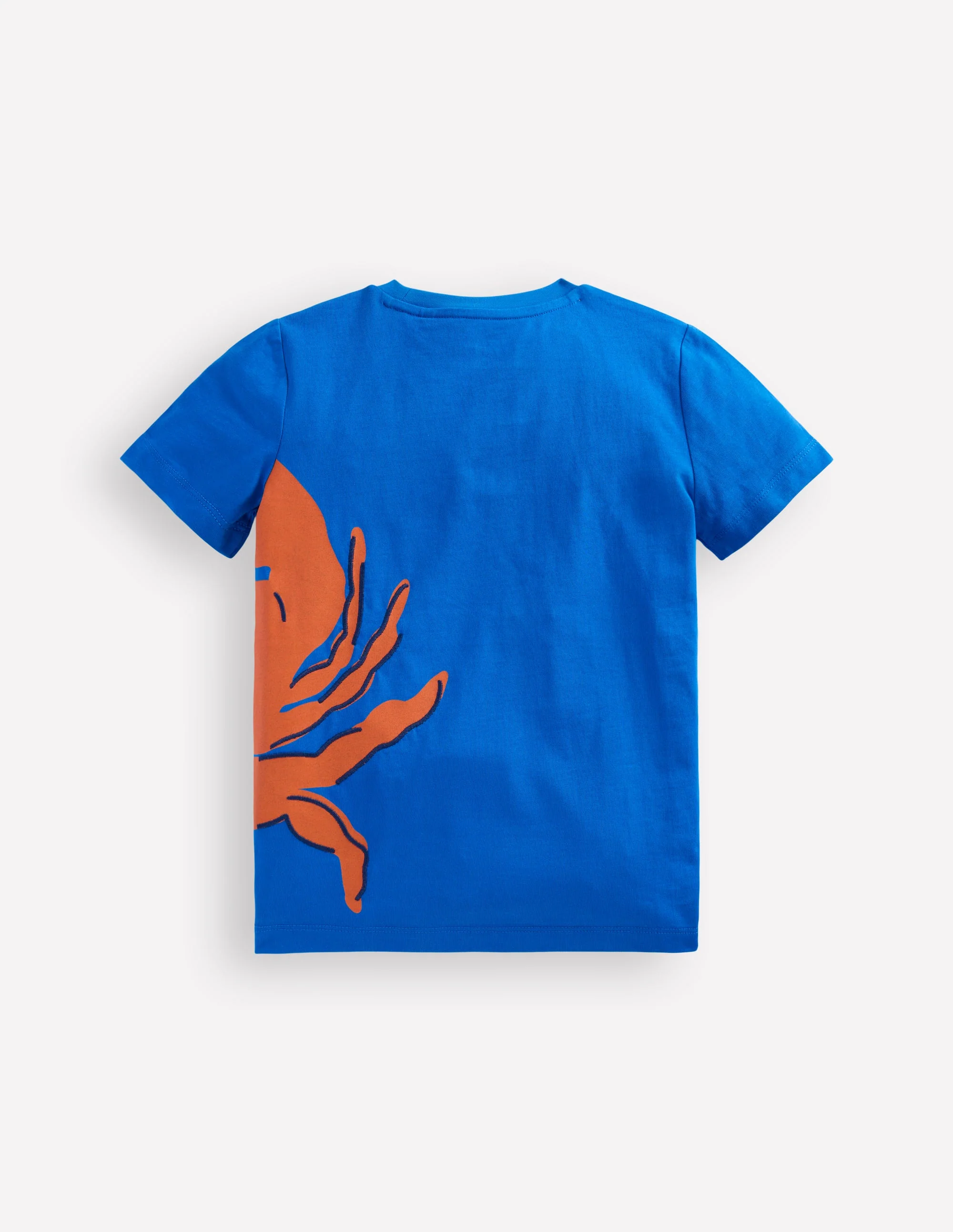 Lustiges T-Shirt mit Grafik-Eisvogelblau Krebs - Image 2