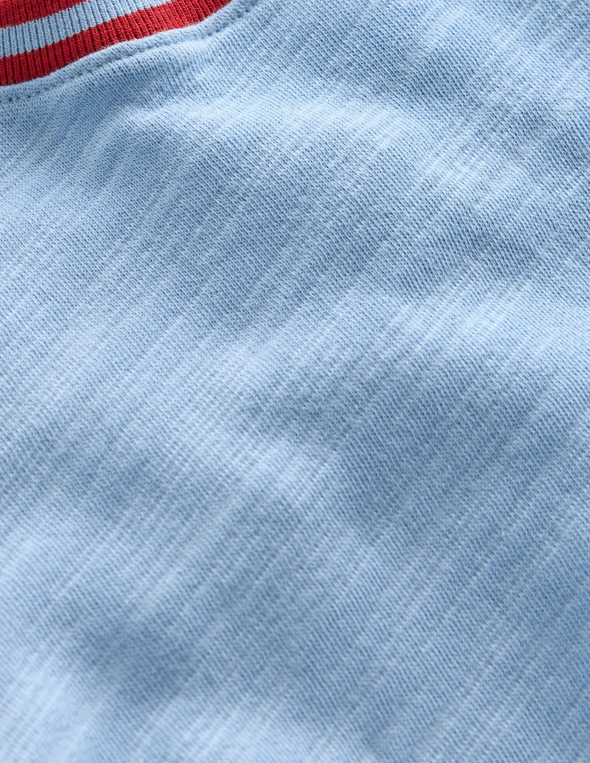 Mittelschweres T-Shirt-Gletscherblau - Image 3