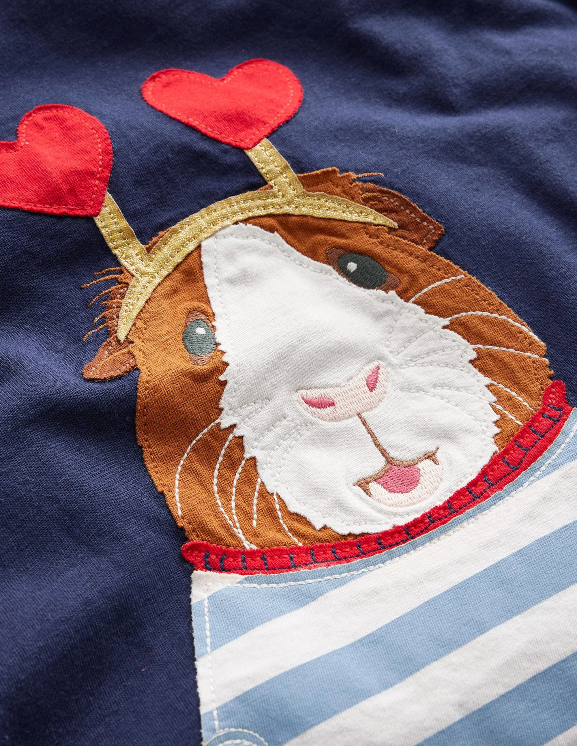 Oberteil mit Meerschweinchen-Logo-Magazinblau Meerschweinchen - Image 3
