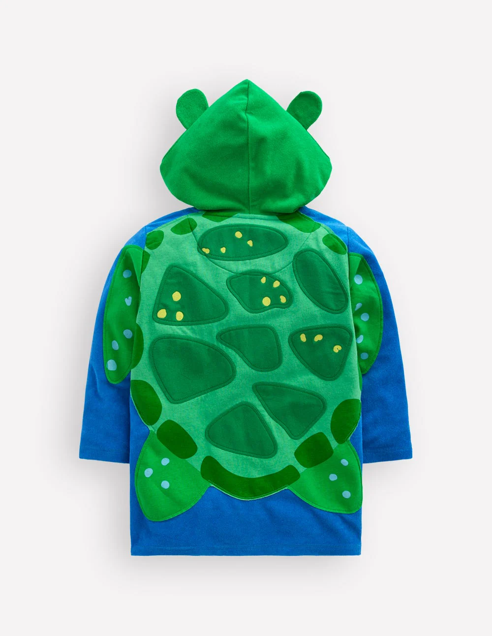 Origineller Frottee-Badeponcho mit Reißverschluss-Schildkröte - Image 2