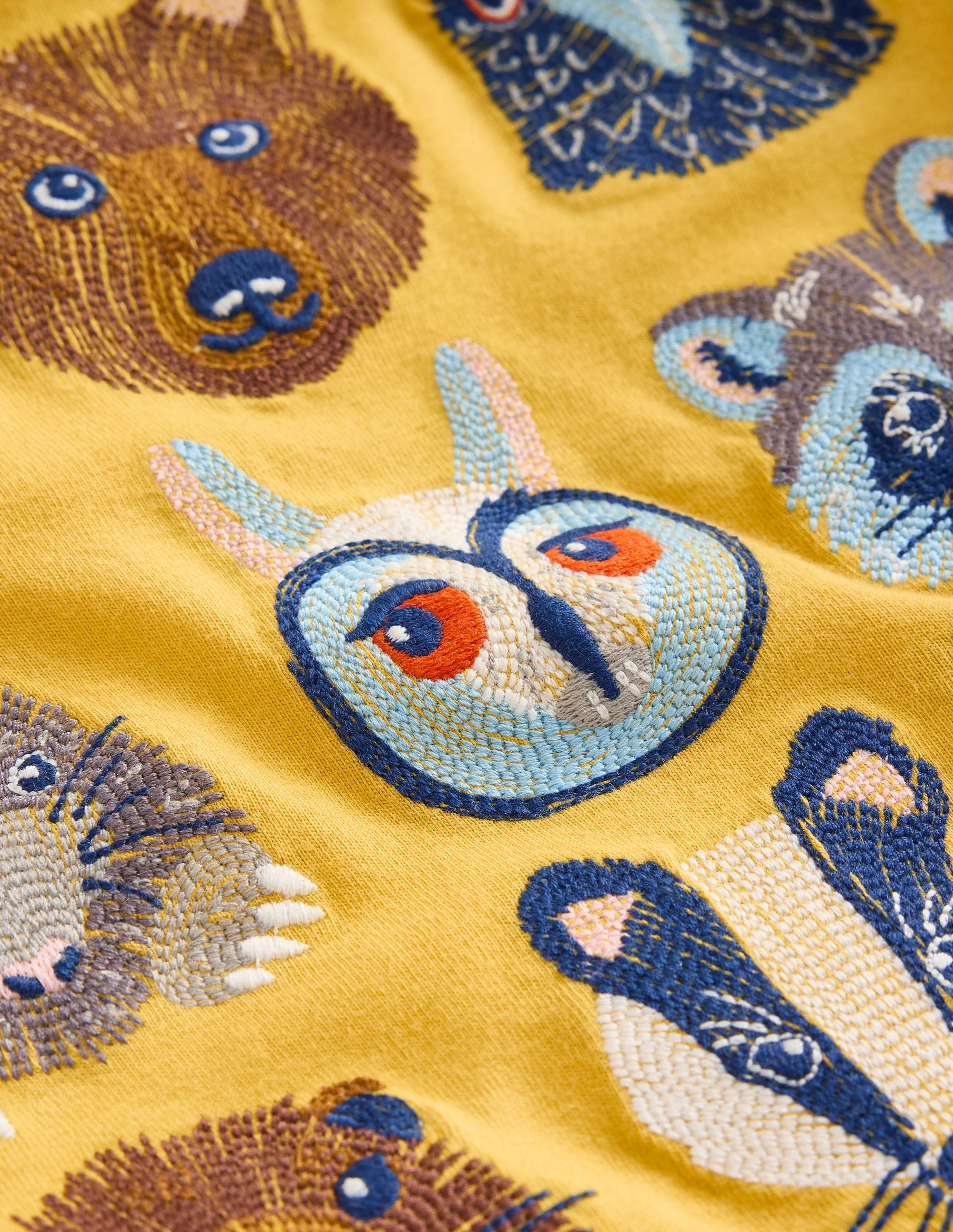 Originelles Superstitch-T-Shirt mit Gittermotiv-Honigwabe - Image 3